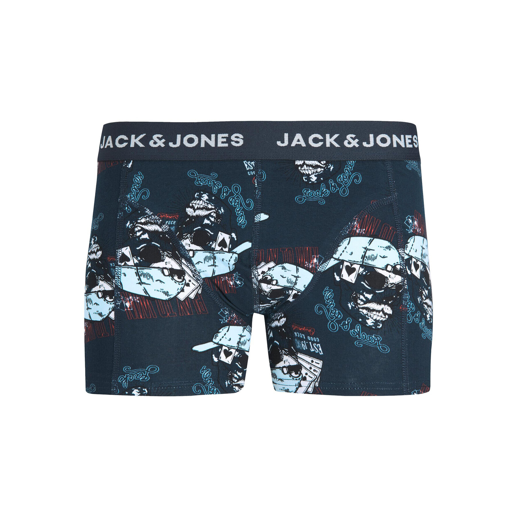 Jack&Jones Junior Комплект 3 чифта боксерки 12228544 Зелен - Pepit.bg