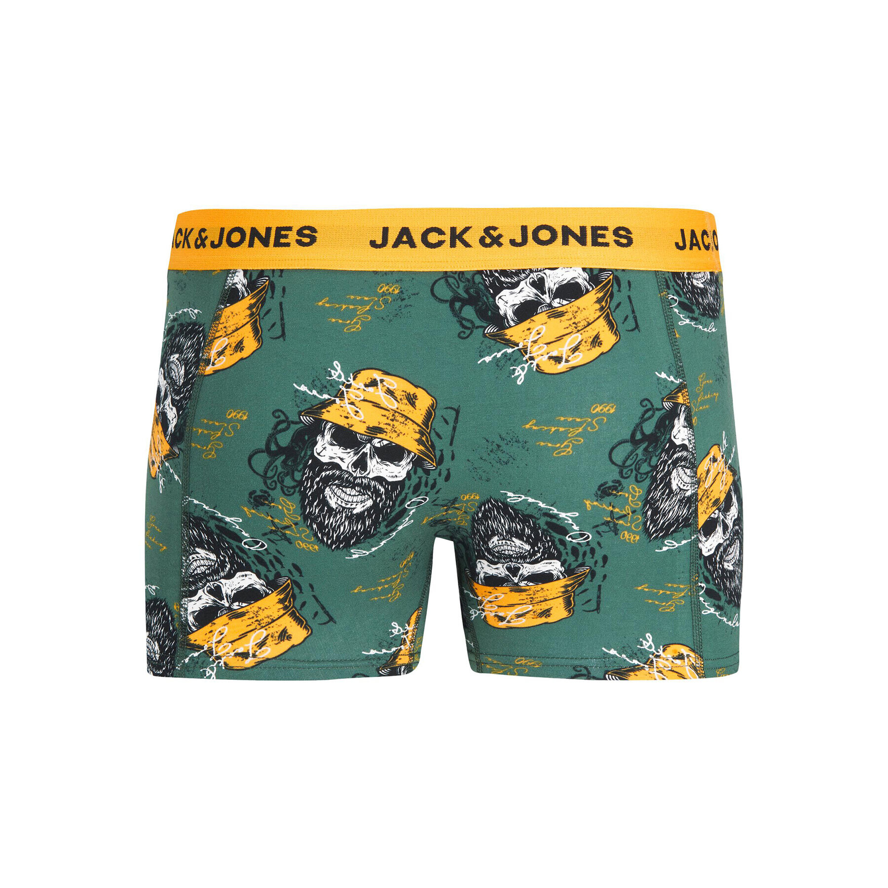 Jack&Jones Junior Комплект 3 чифта боксерки 12228544 Зелен - Pepit.bg