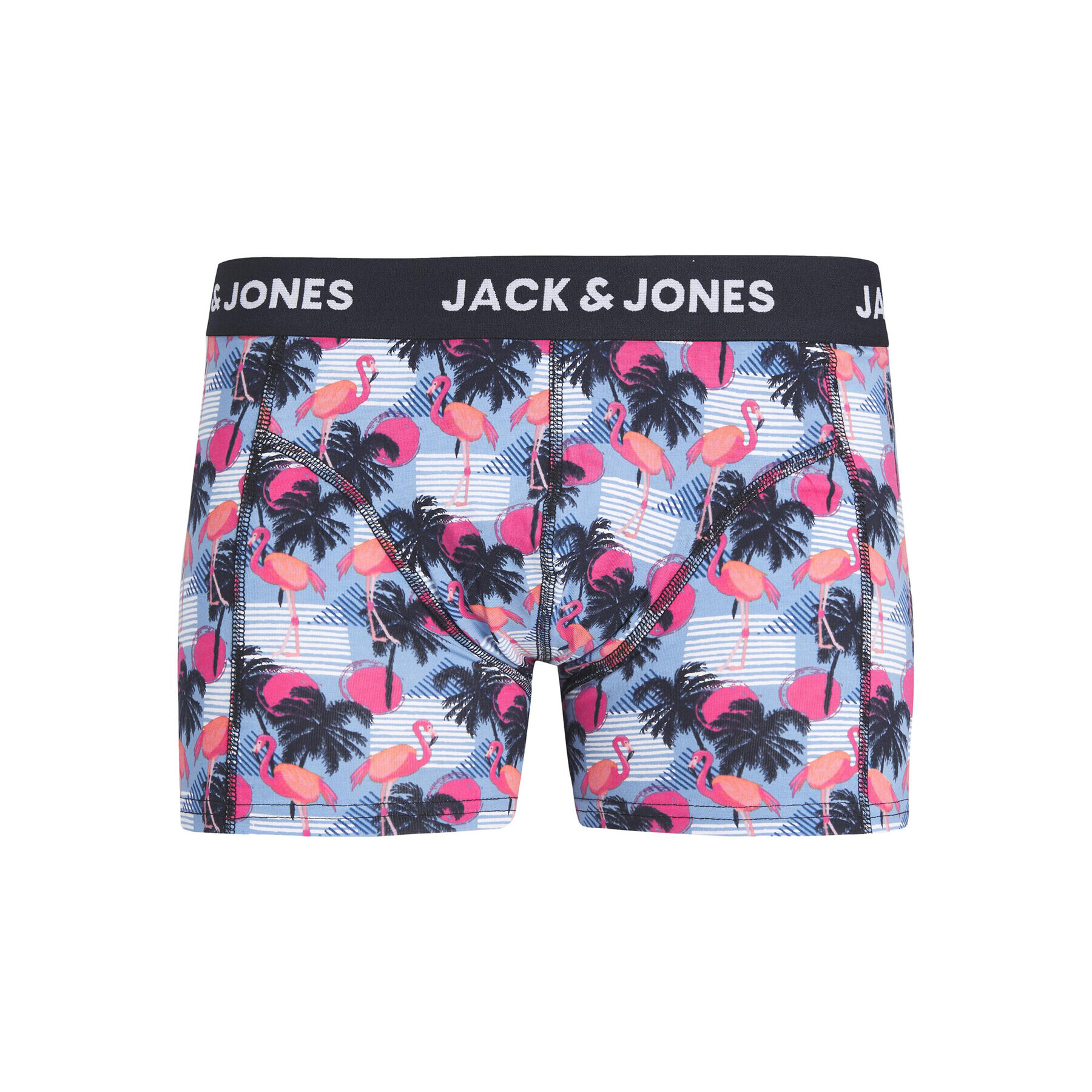 Jack&Jones Junior Комплект 3 чифта боксерки 12235340 Син - Pepit.bg