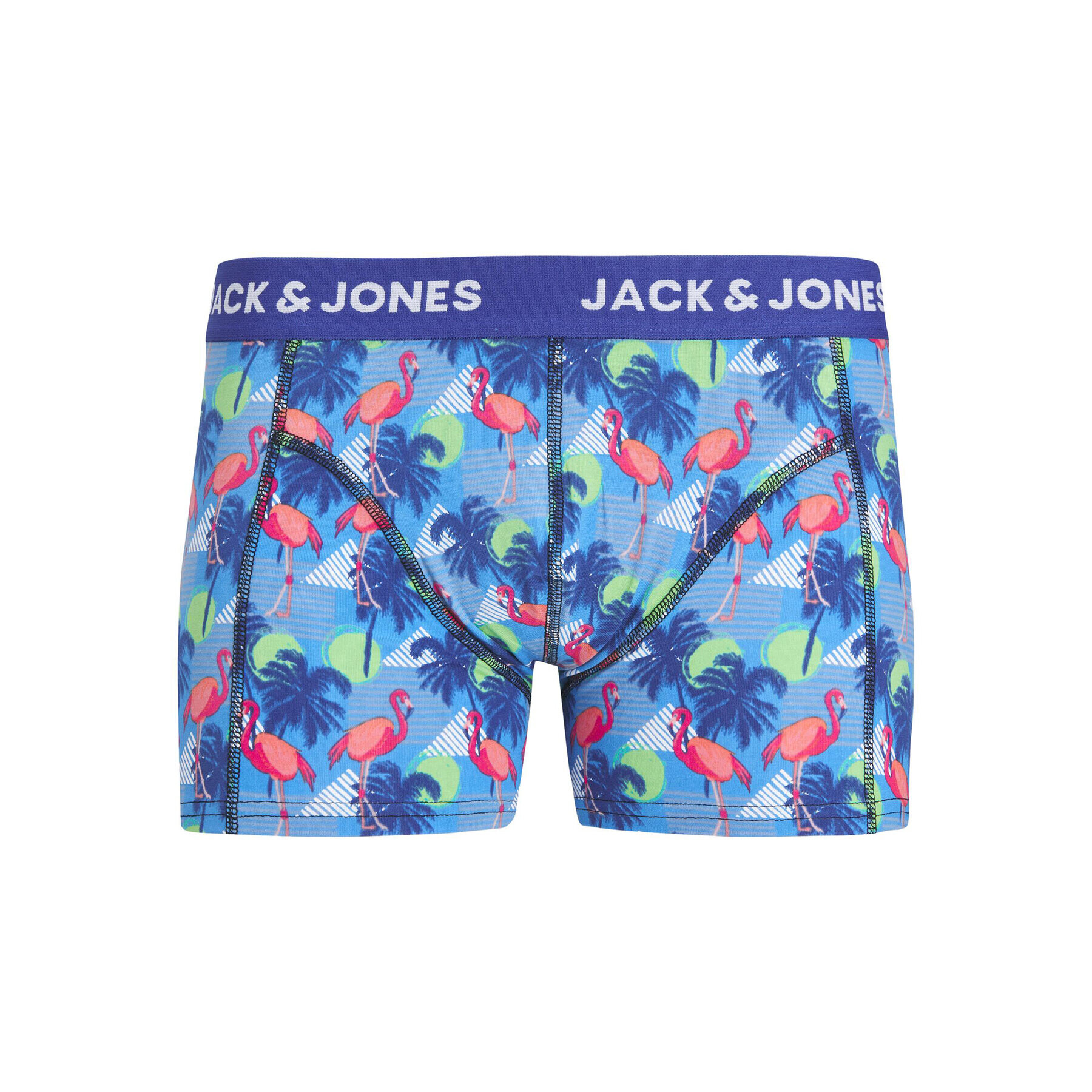 Jack&Jones Junior Комплект 3 чифта боксерки 12235340 Син - Pepit.bg