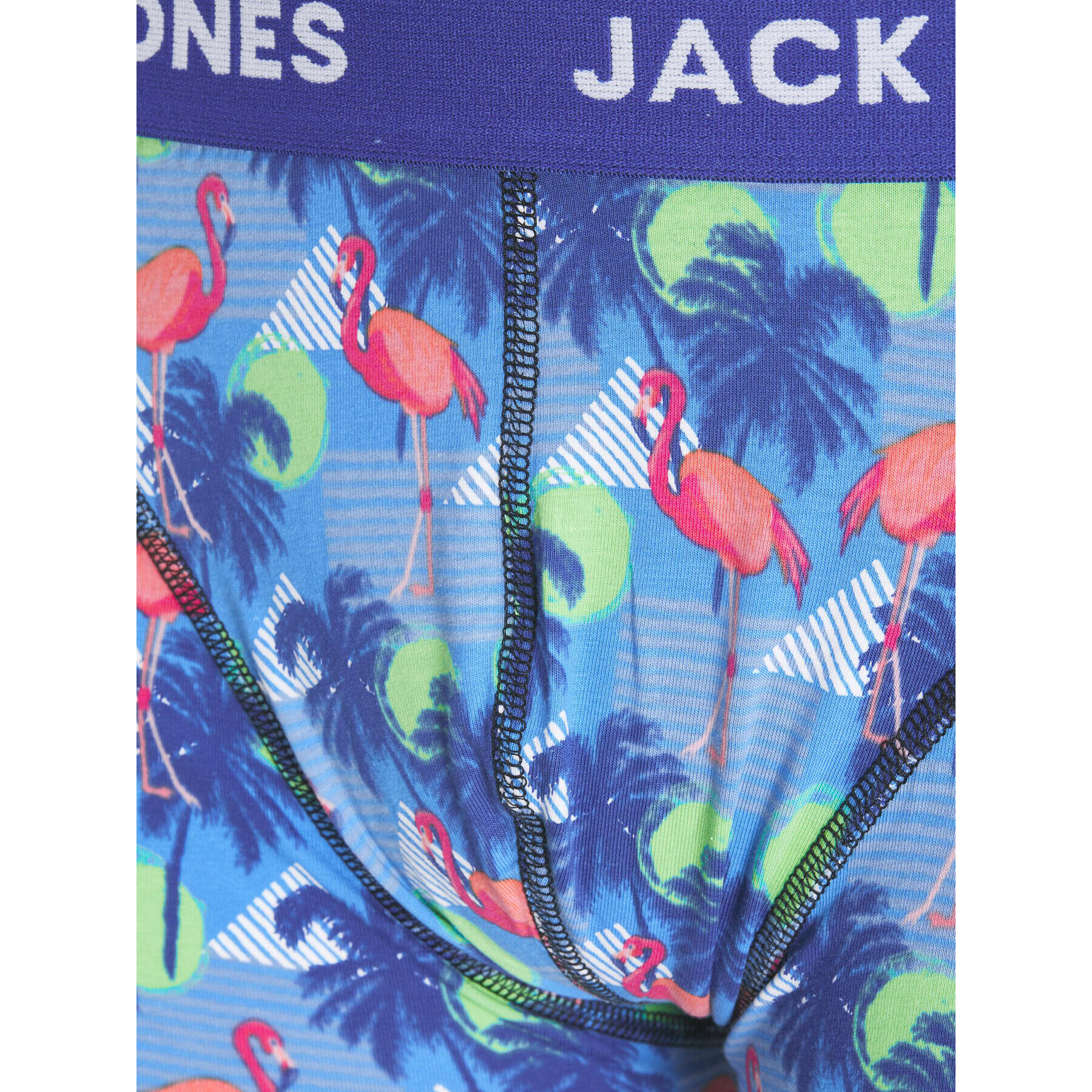 Jack&Jones Junior Комплект 3 чифта боксерки 12235340 Син - Pepit.bg