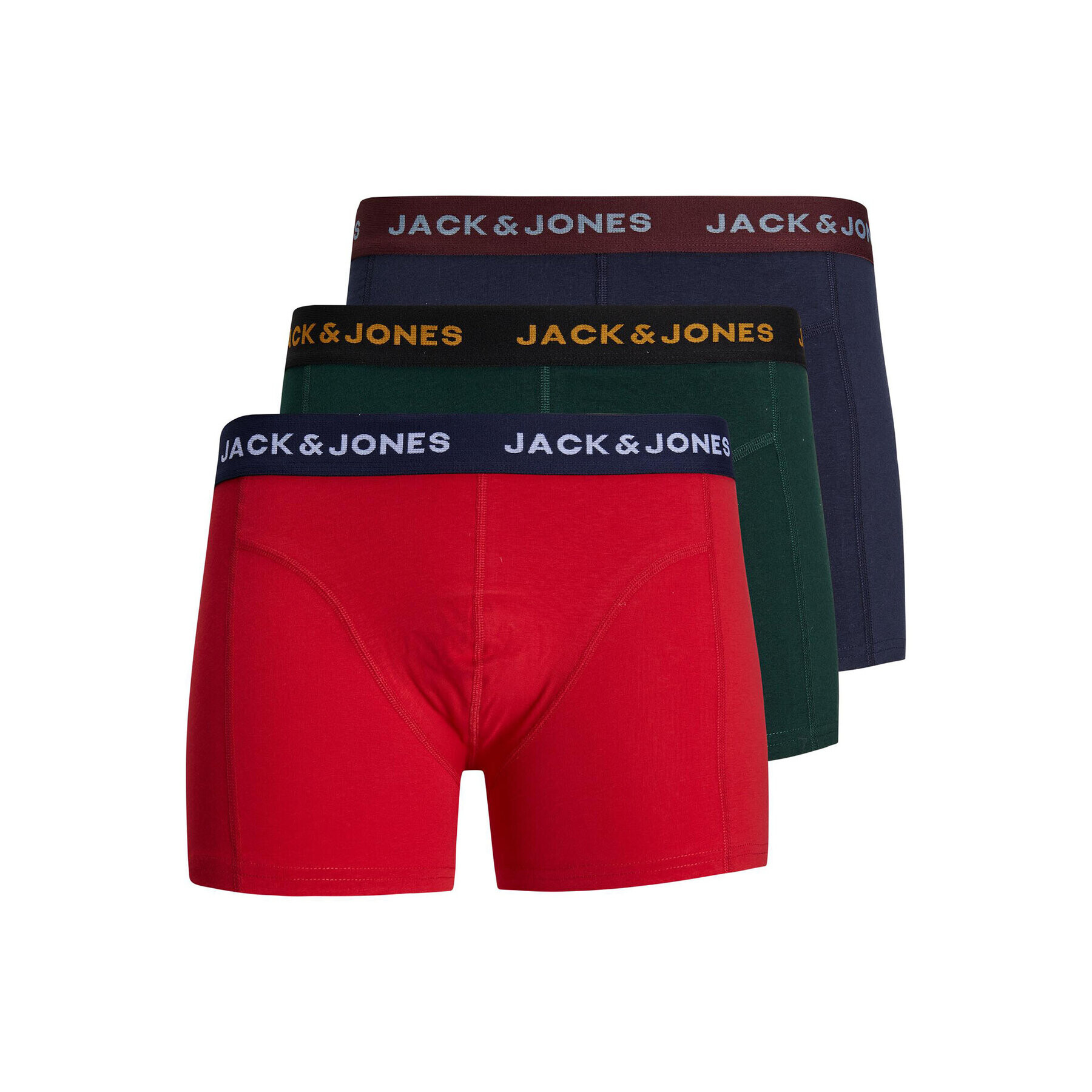 Jack&Jones Junior Комплект 3 чифта боксерки Cedric 12217755 Цветен - Pepit.bg