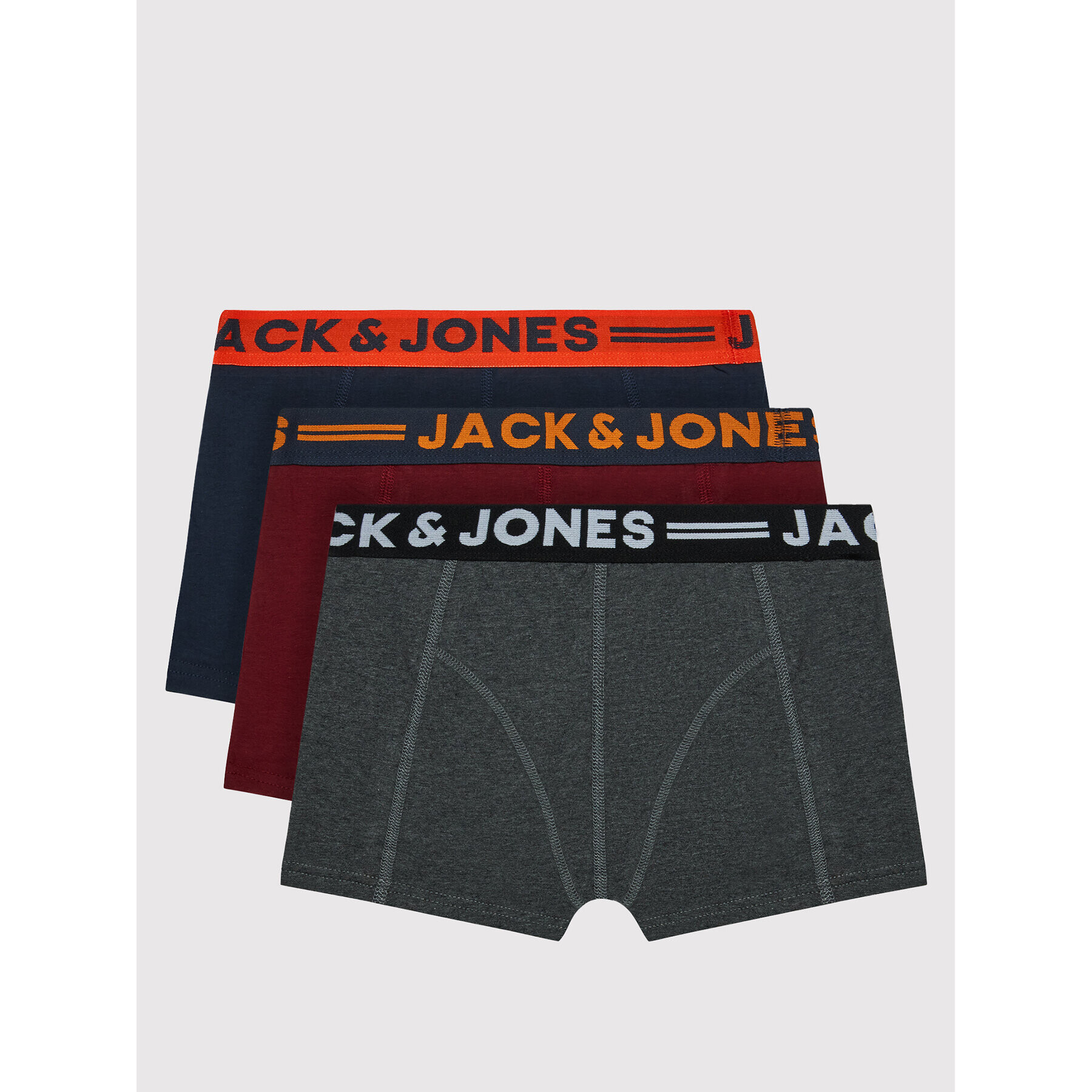 Jack&Jones Junior Комплект 3 чифта боксерки Lichfield 12149294 Цветен - Pepit.bg