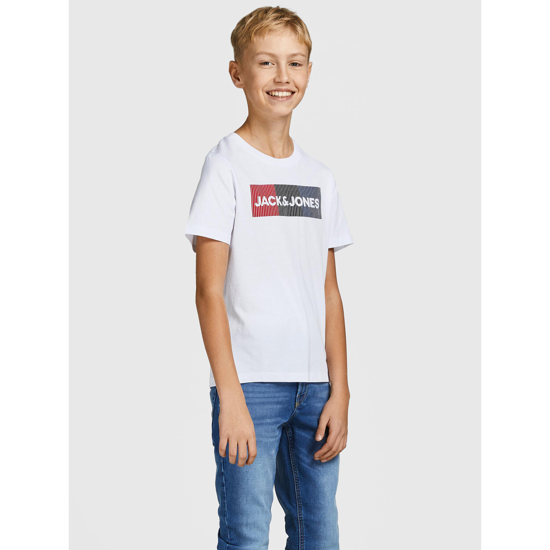 Jack&Jones Junior Комплект 3 тишърти Corp 12199948 Цветен Regular Fit - Pepit.bg