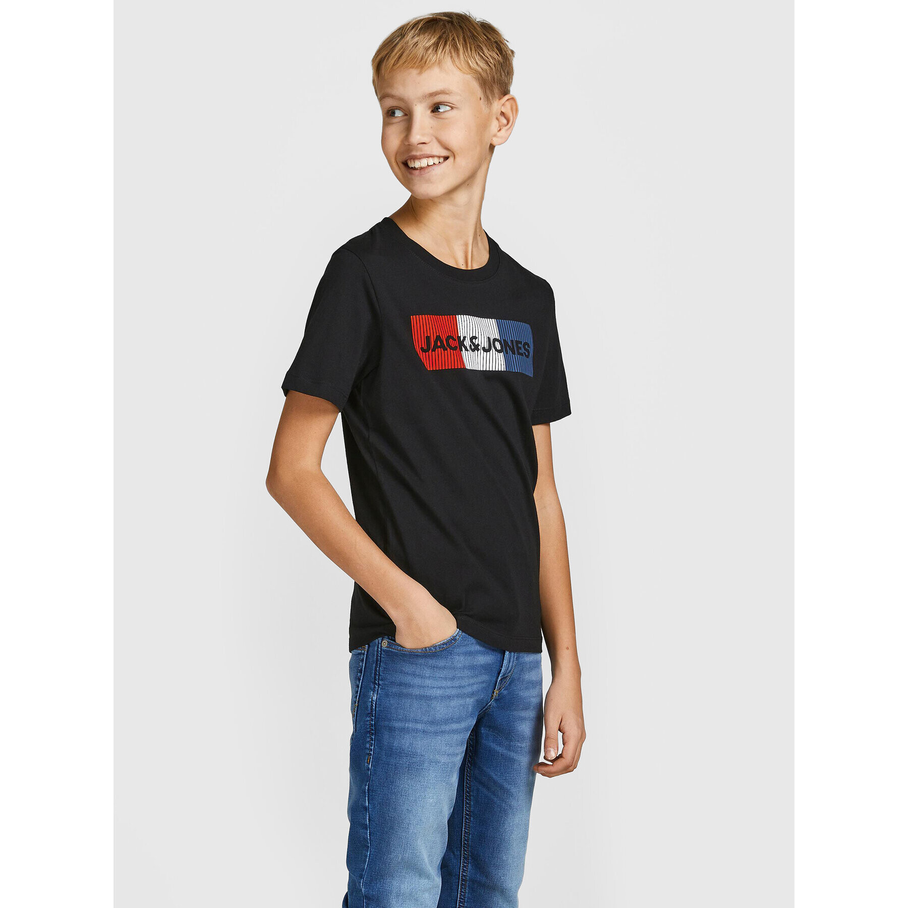 Jack&Jones Junior Комплект 3 тишърти Corp 12199948 Цветен Regular Fit - Pepit.bg