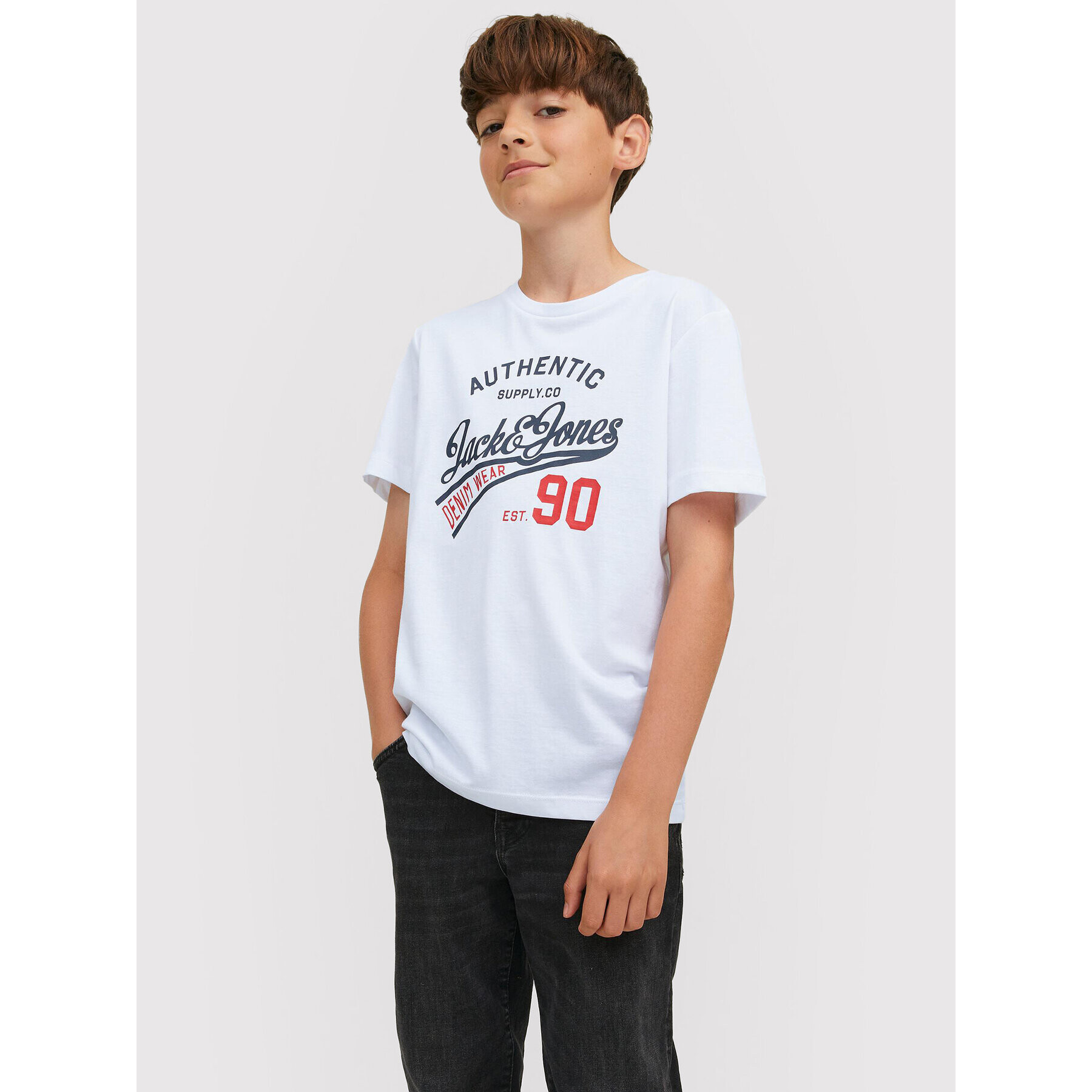 Jack&Jones Junior Комплект 3 тишърти Than 12222425 Цветен Regular Fit - Pepit.bg