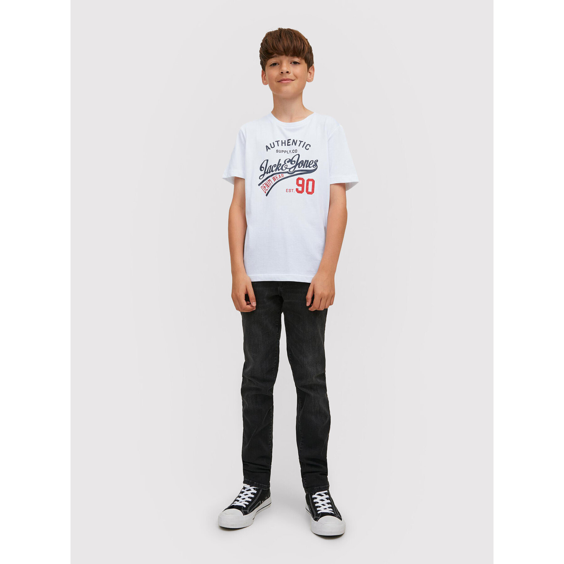 Jack&Jones Junior Комплект 3 тишърти Than 12222425 Цветен Regular Fit - Pepit.bg