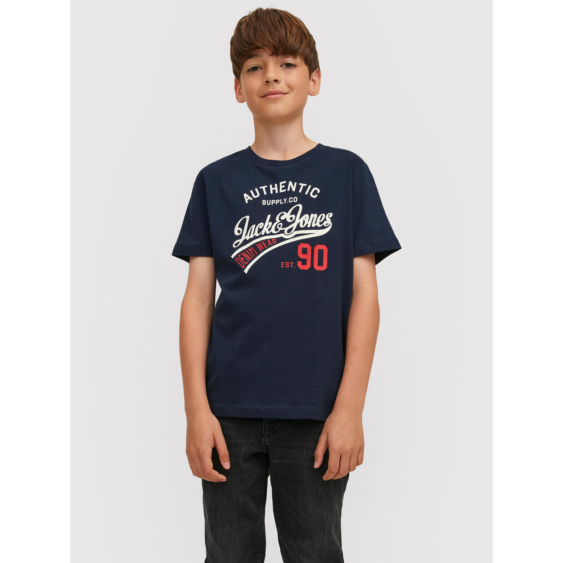 Jack&Jones Junior Комплект 3 тишърти Than 12222425 Цветен Regular Fit - Pepit.bg