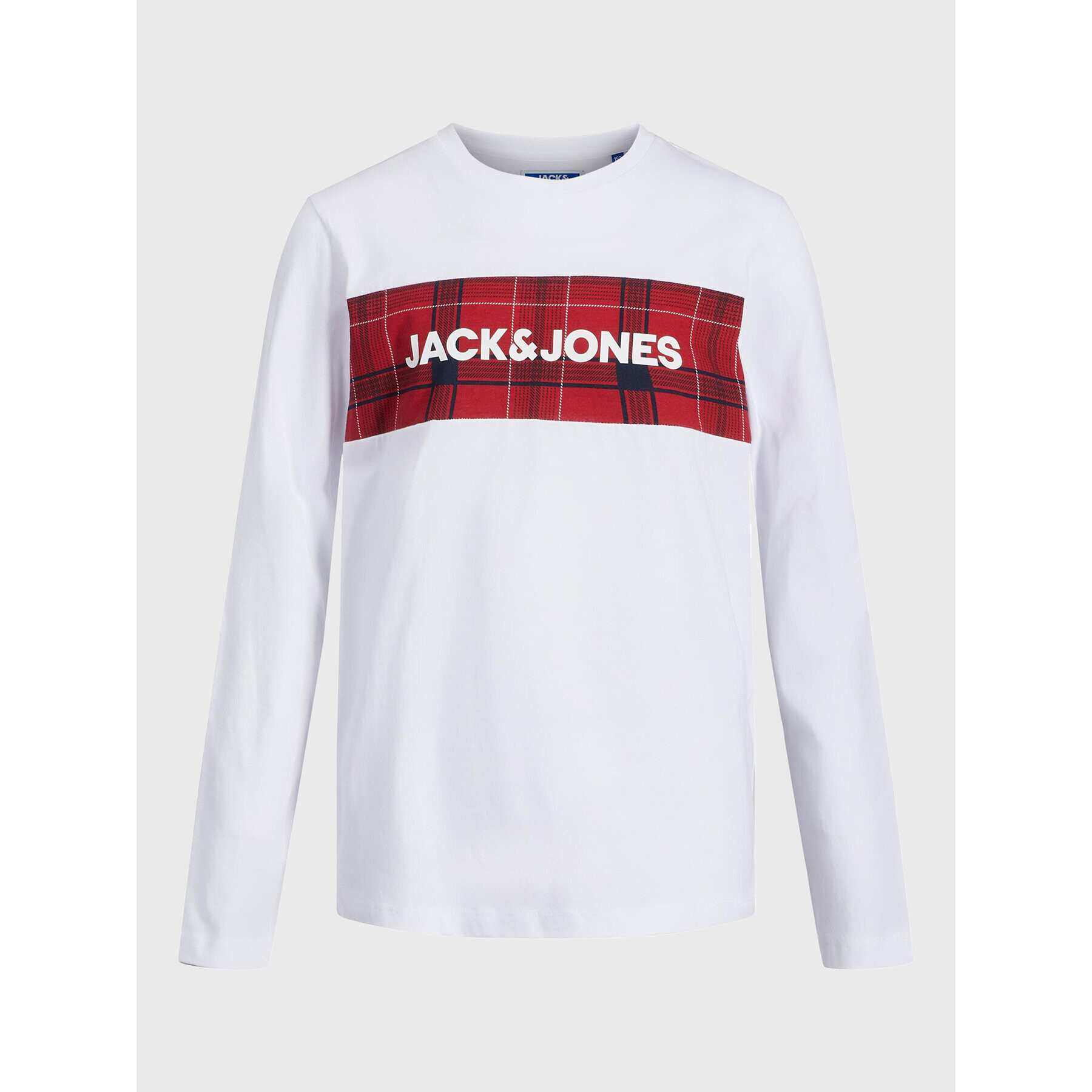 Jack&Jones Junior Пижама Train 12228941 Червен Regular Fit - Pepit.bg