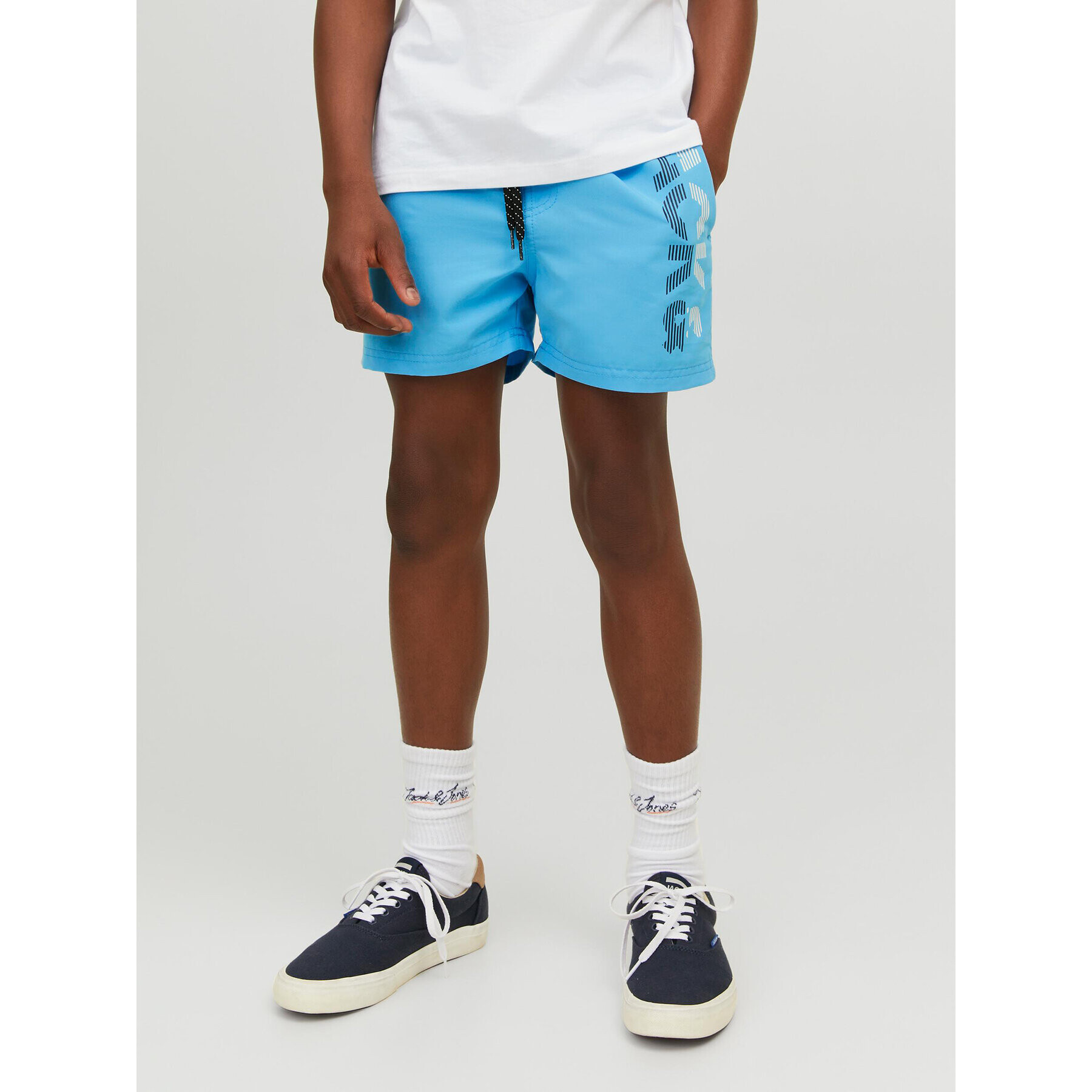 Jack&Jones Junior Плувни шорти 12226262 Син Regular Fit - Pepit.bg