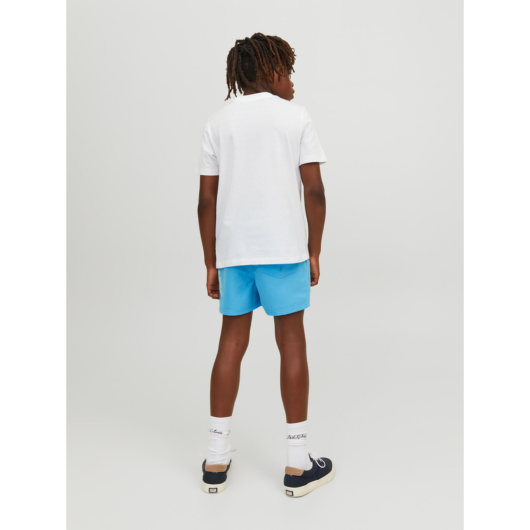 Jack&Jones Junior Плувни шорти 12226262 Син Regular Fit - Pepit.bg