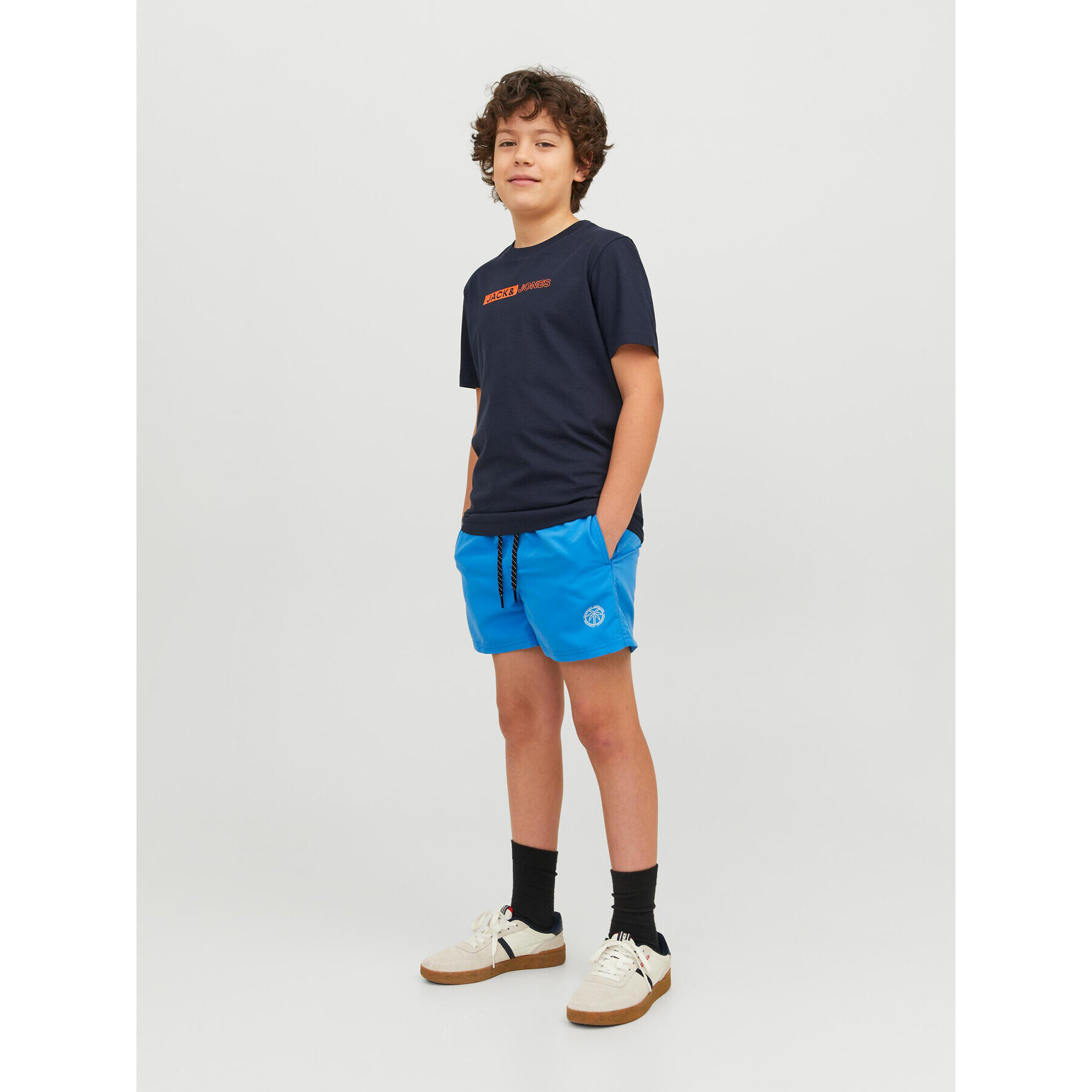 Jack&Jones Junior Плувни шорти 12228535 Син Regular Fit - Pepit.bg