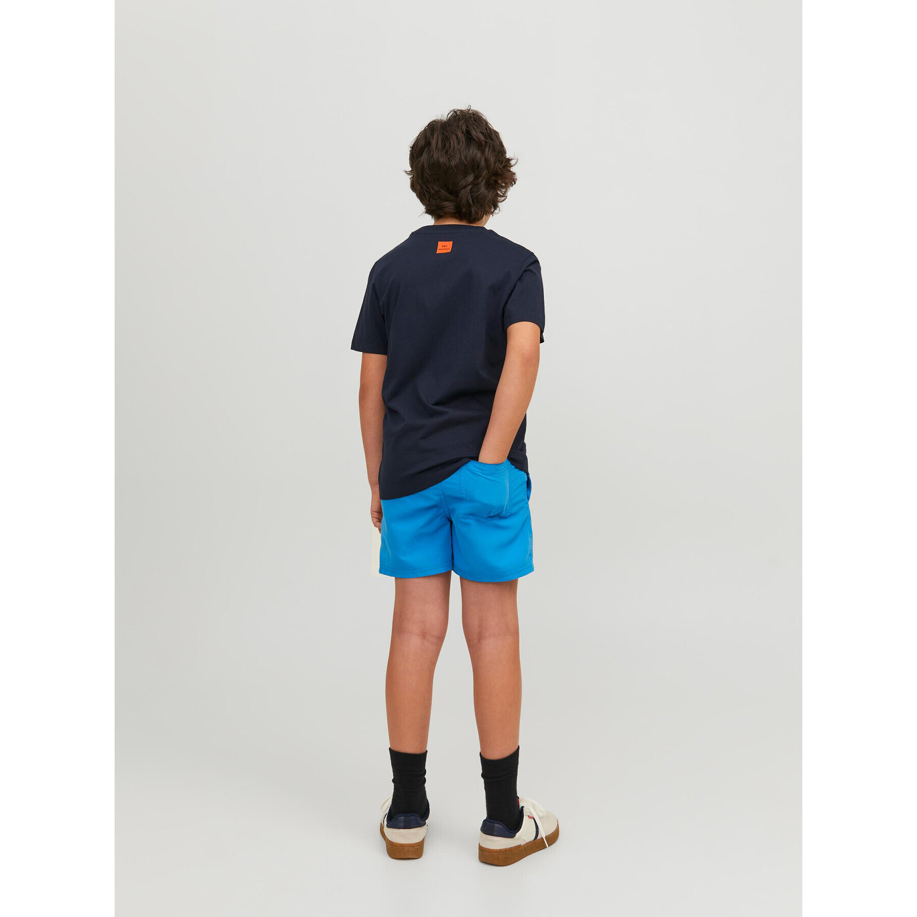 Jack&Jones Junior Плувни шорти 12228535 Син Regular Fit - Pepit.bg
