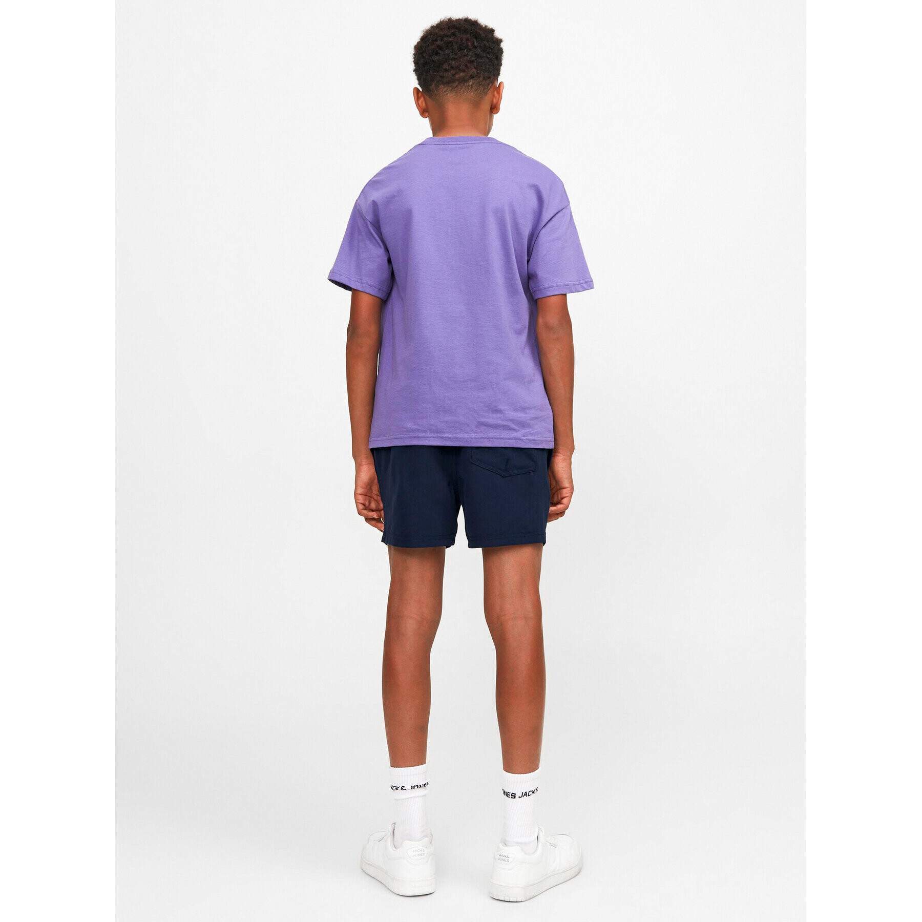 Jack&Jones Junior Плувни шорти 12228535 Тъмносин Regular Fit - Pepit.bg