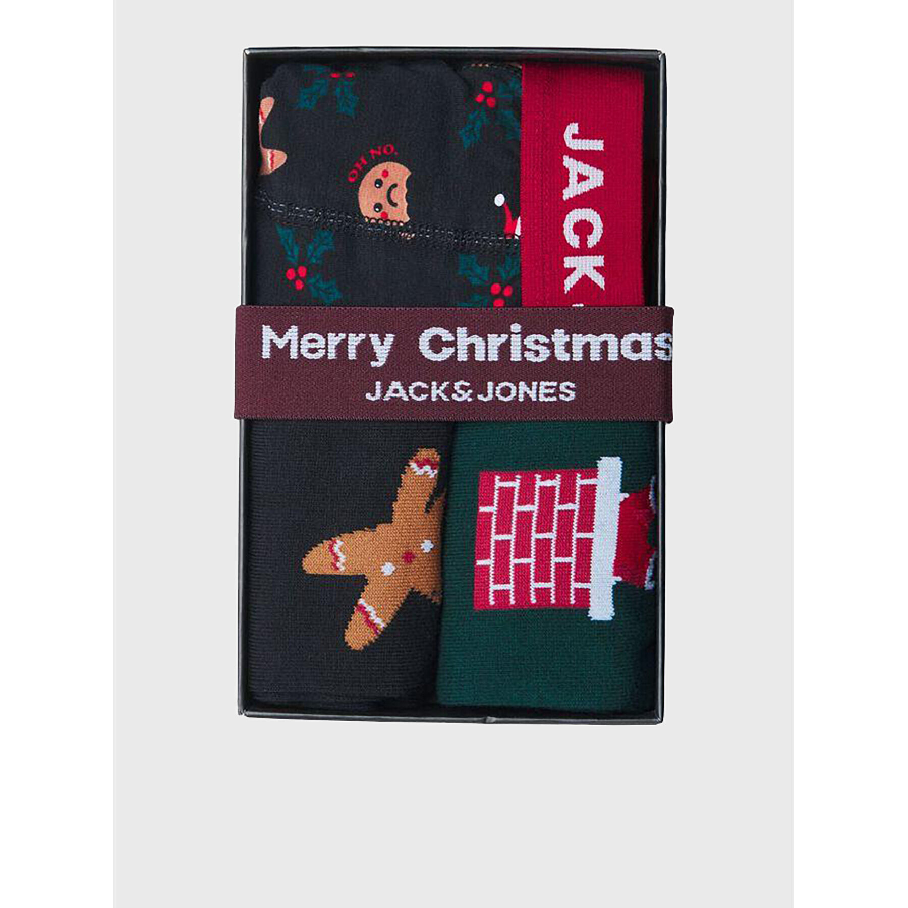 Jack&Jones Junior Подаръчен комплект Vixen Giftbox 12228946 Черен - Pepit.bg