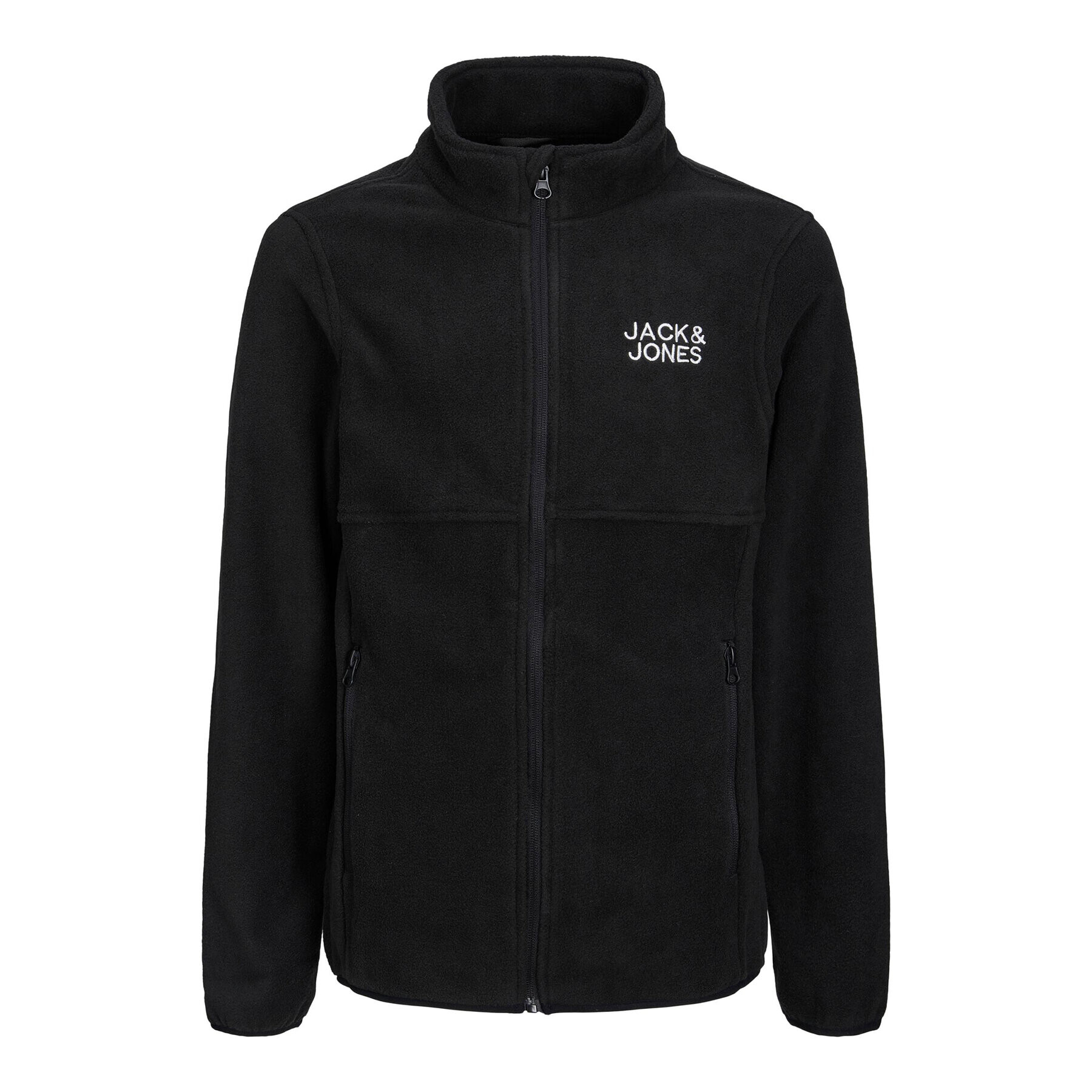 Jack&Jones Junior Полар 12244898 Черен Regular Fit - Pepit.bg
