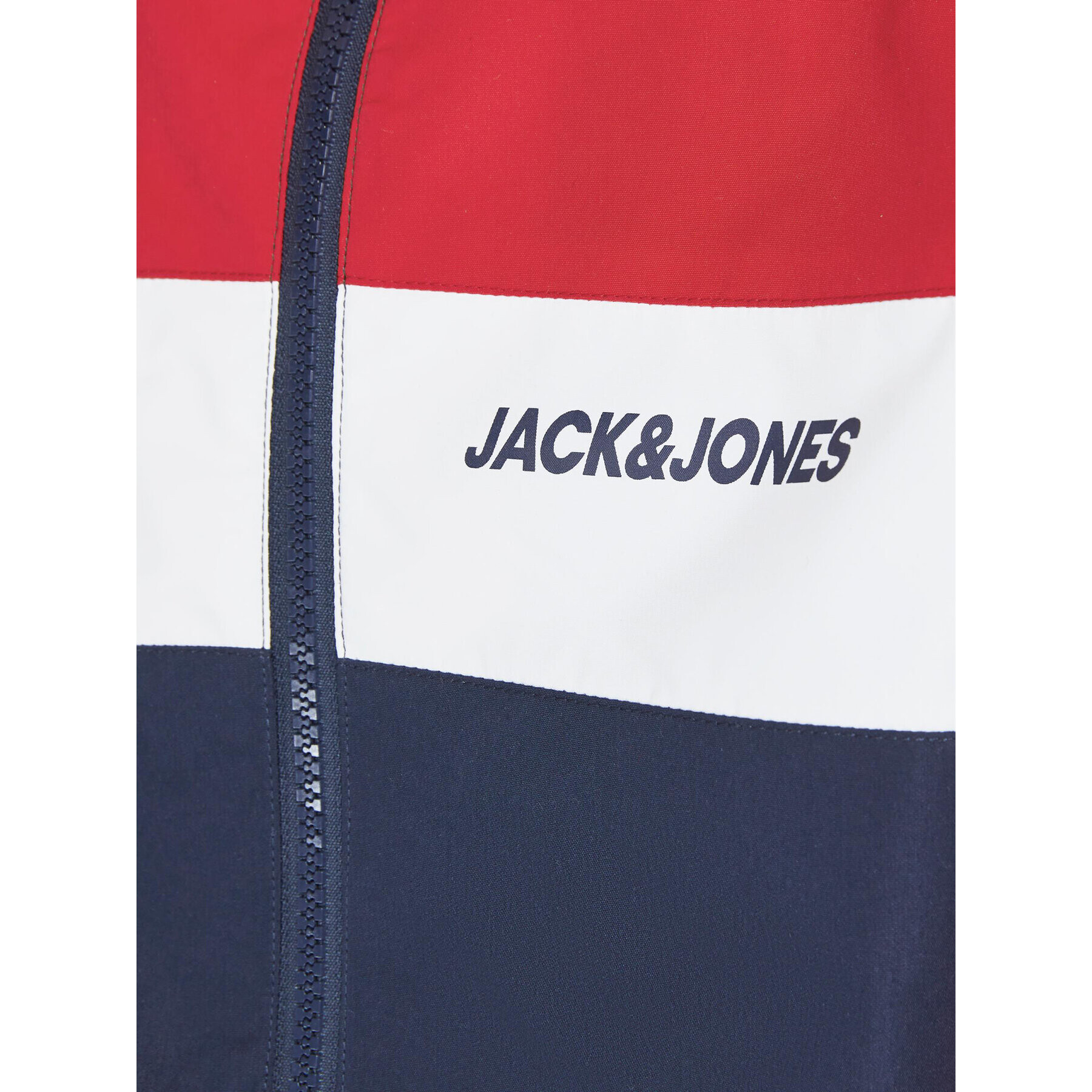 Jack&Jones Junior Преходно яке Rush 12257291 Червен Regular Fit - Pepit.bg