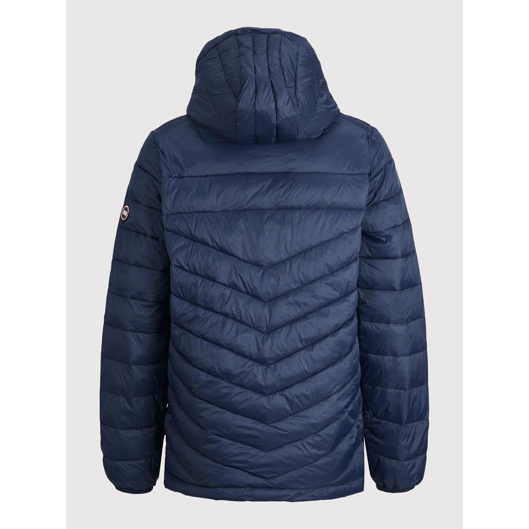 Jack&Jones Junior Пухено яке Hero 12212568 Тъмносин Regular Fit - Pepit.bg