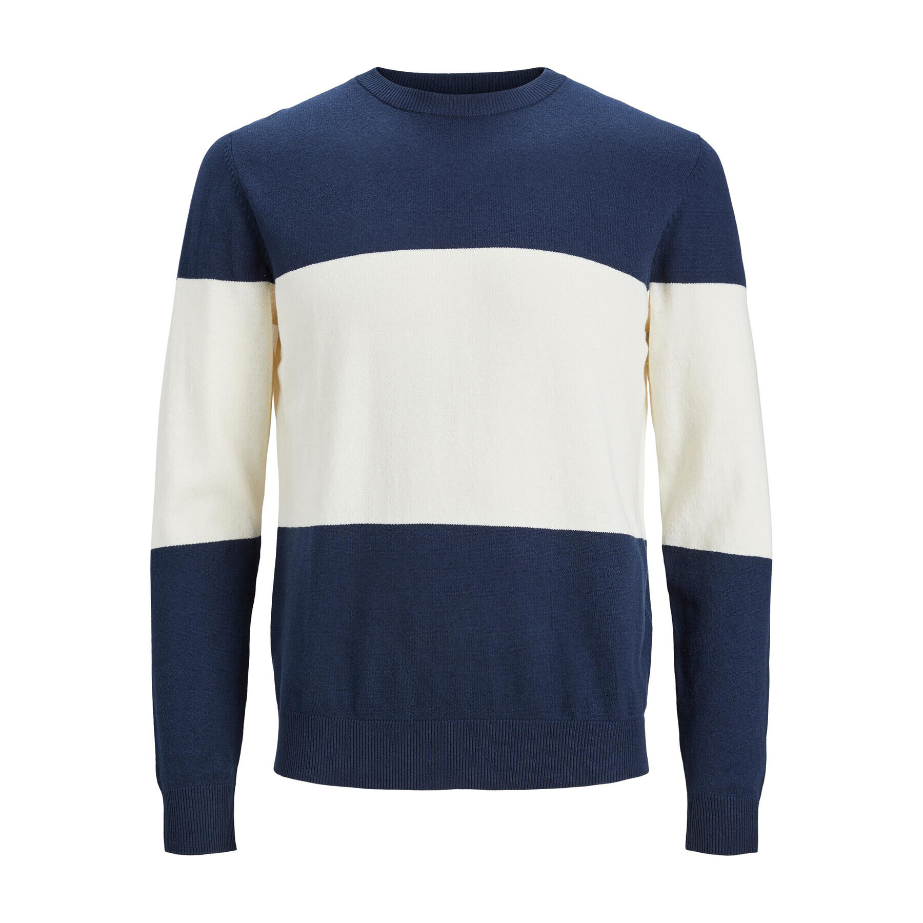 Jack&Jones Junior Пуловер 12238678 Тъмносин Regular Fit - Pepit.bg