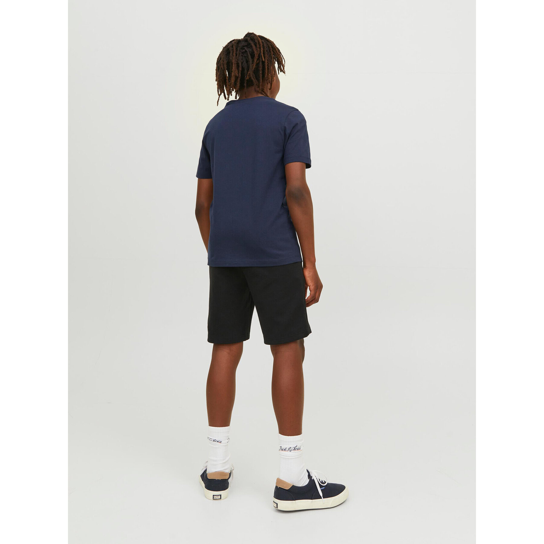 Jack&Jones Junior Спортни шорти 12225256 Черен Regular Fit - Pepit.bg