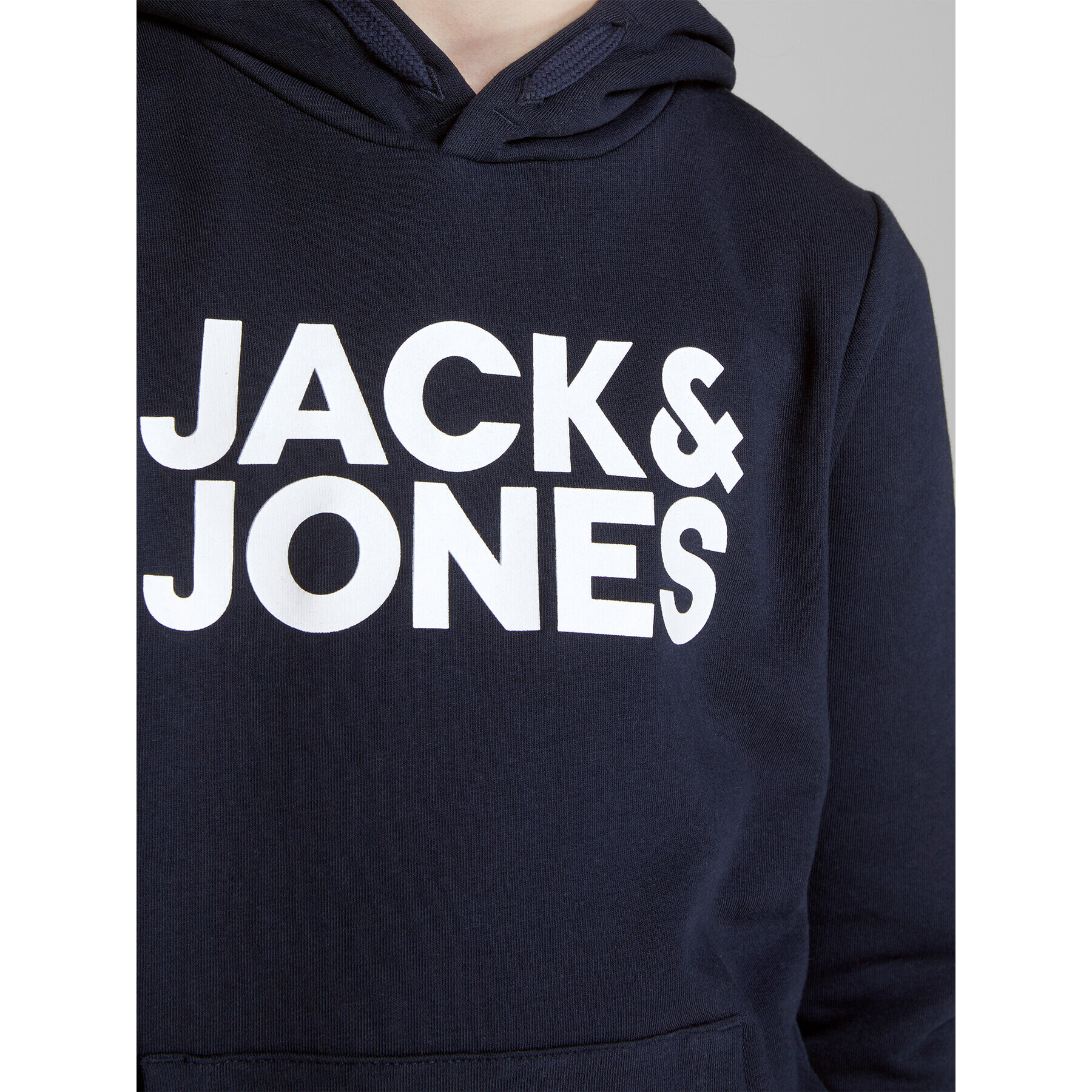 Jack&Jones Junior Суитшърт 12152841 Тъмносин Regular Fit - Pepit.bg