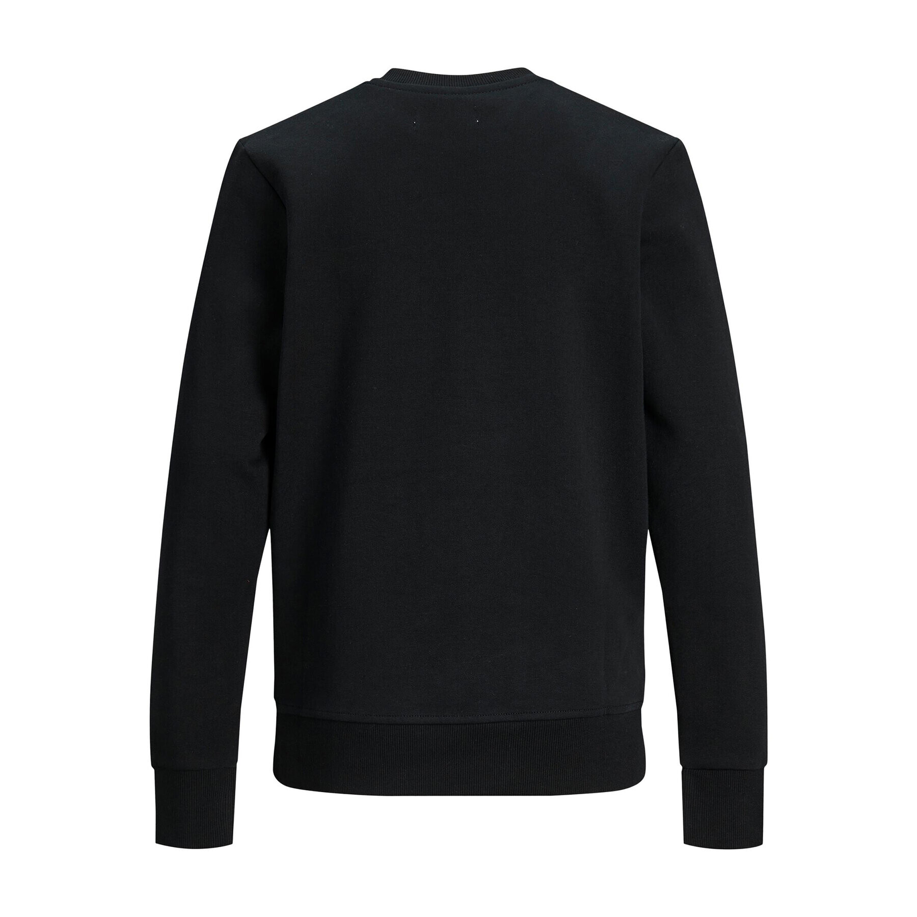 Jack&Jones Junior Суитшърт 12182520 Черен Regular Fit - Pepit.bg