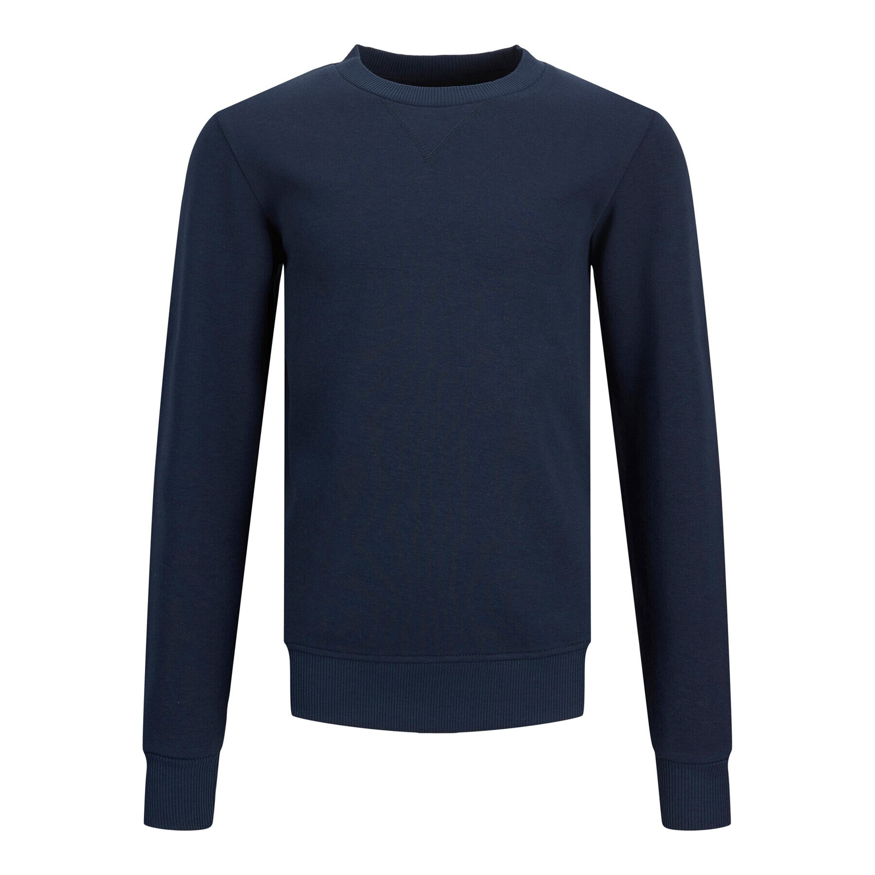 Jack&Jones Junior Суитшърт 12182520 Тъмносин Regular Fit - Pepit.bg