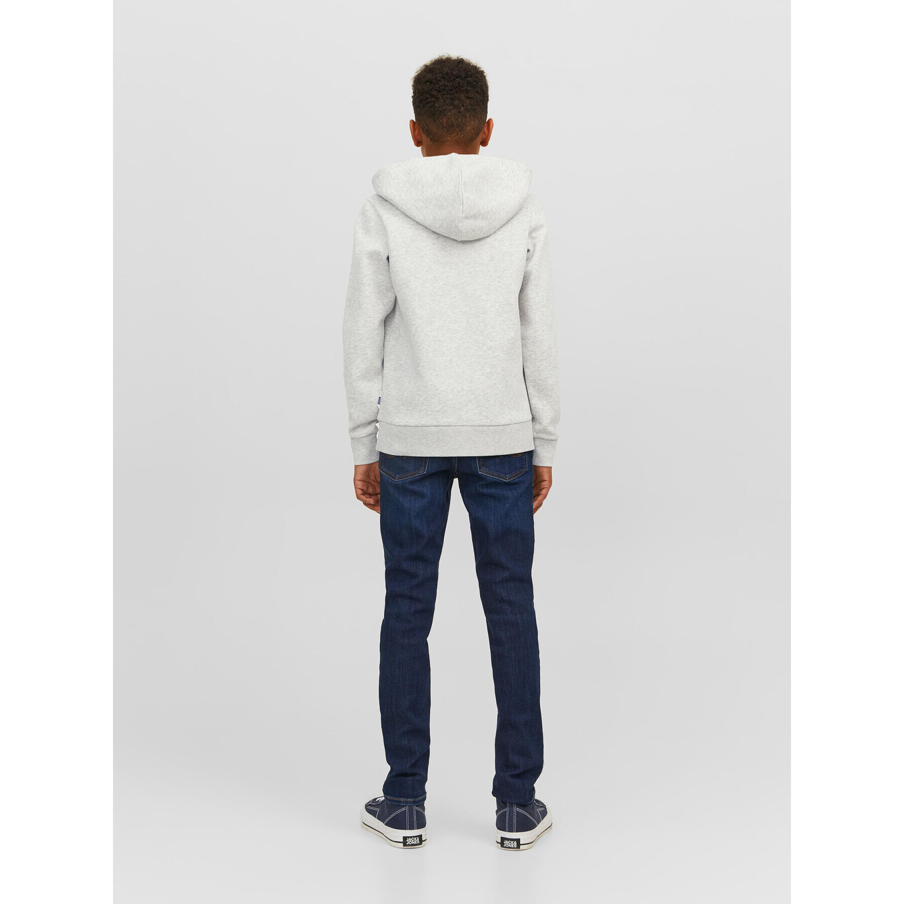 Jack&Jones Junior Суитшърт 12212287 Сив Regular Fit - Pepit.bg