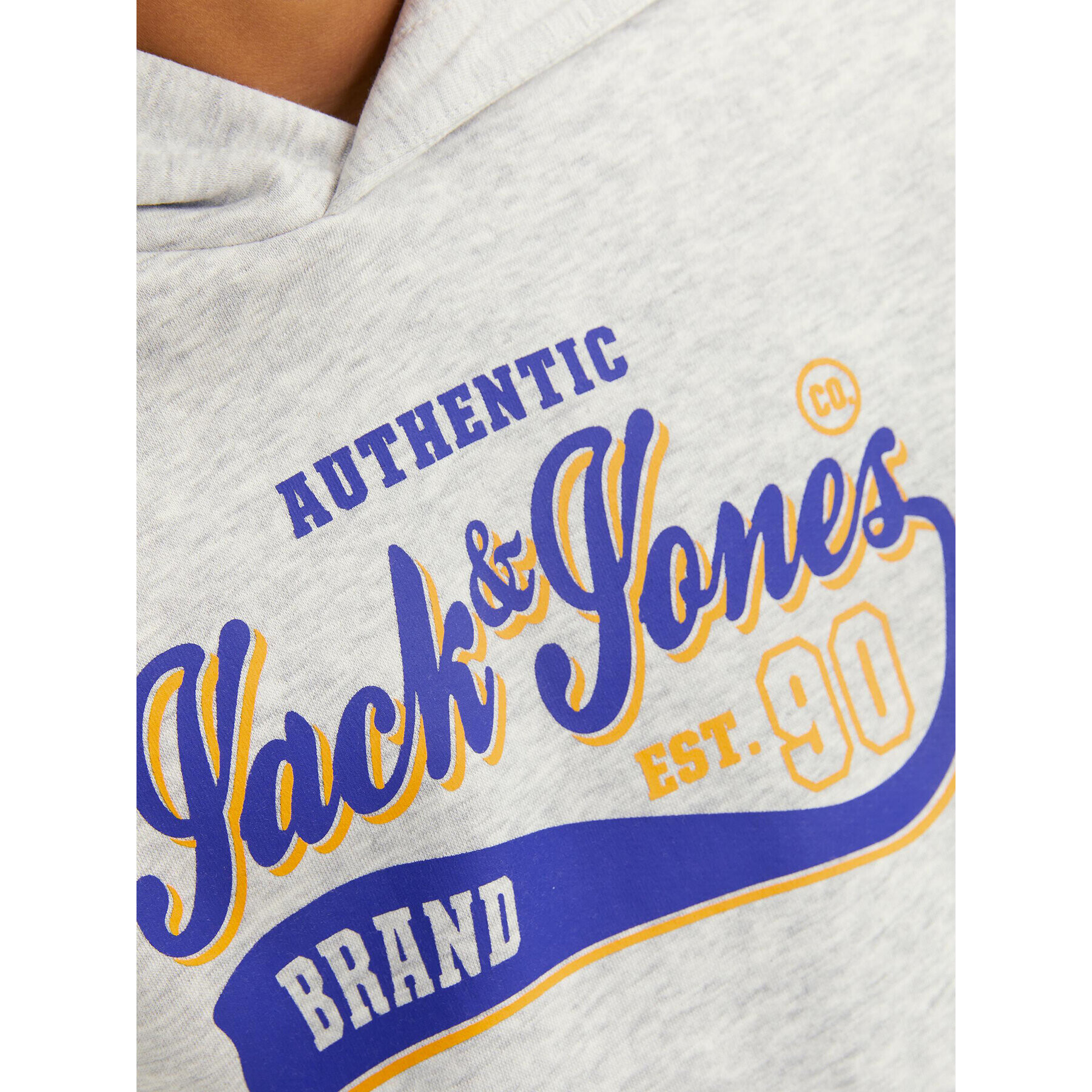 Jack&Jones Junior Суитшърт 12212287 Сив Regular Fit - Pepit.bg