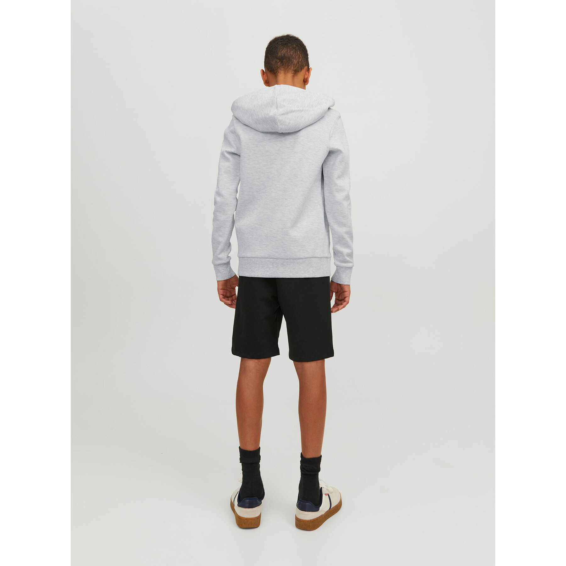 Jack&Jones Junior Суитшърт 12225210 Бял Regular Fit - Pepit.bg