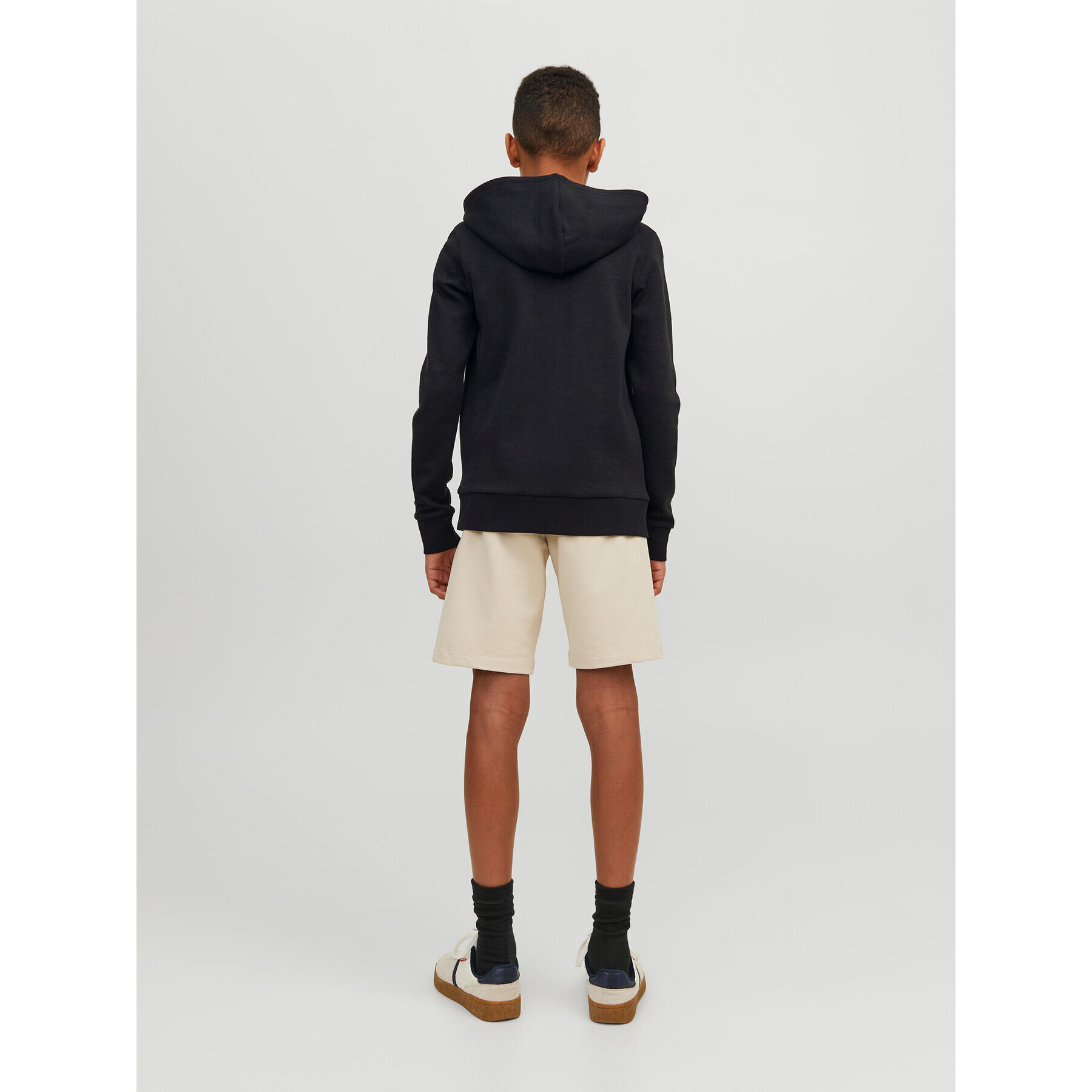 Jack&Jones Junior Суитшърт 12225210 Черен Regular Fit - Pepit.bg
