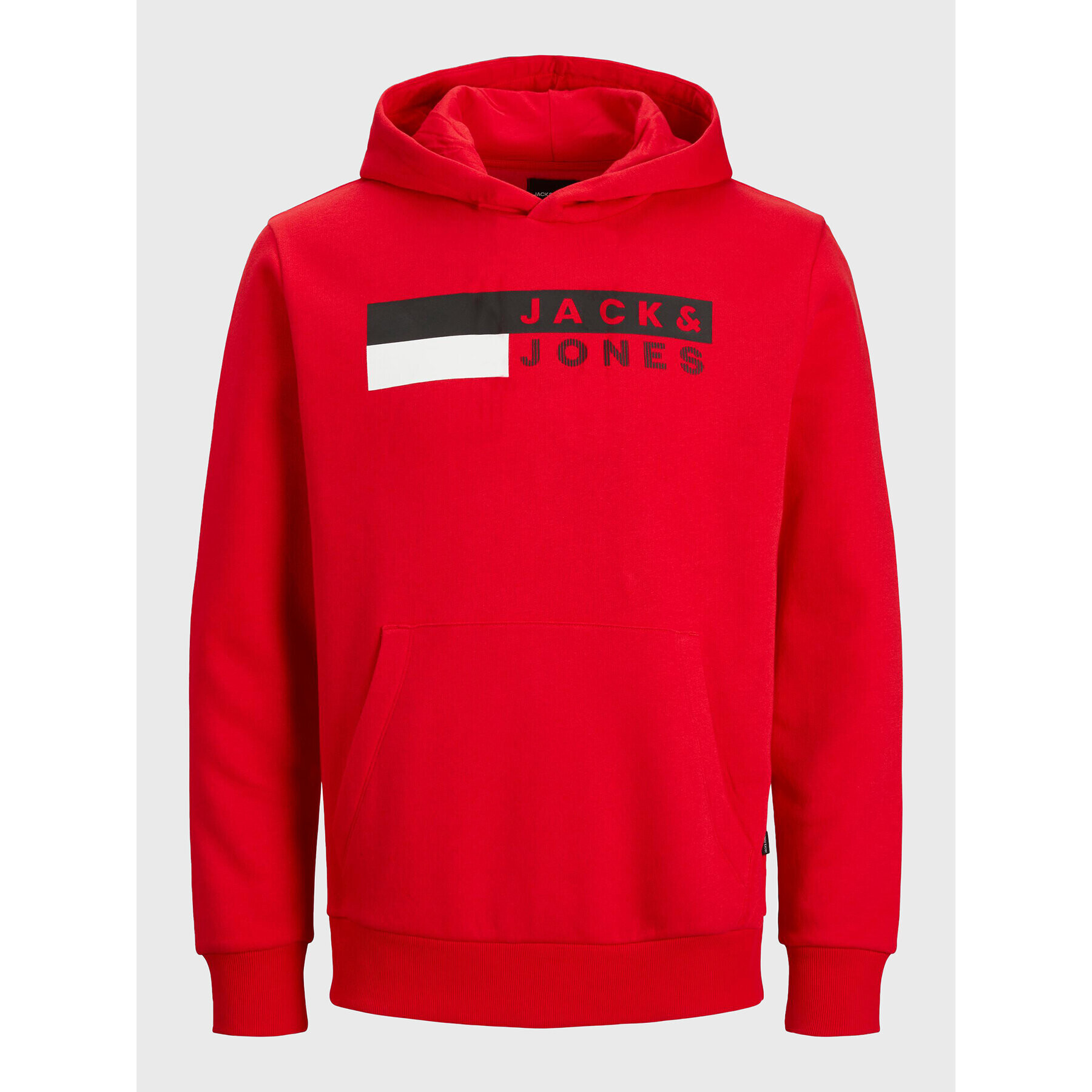Jack&Jones Junior Суитшърт 12231372 Червен Regular Fit - Pepit.bg