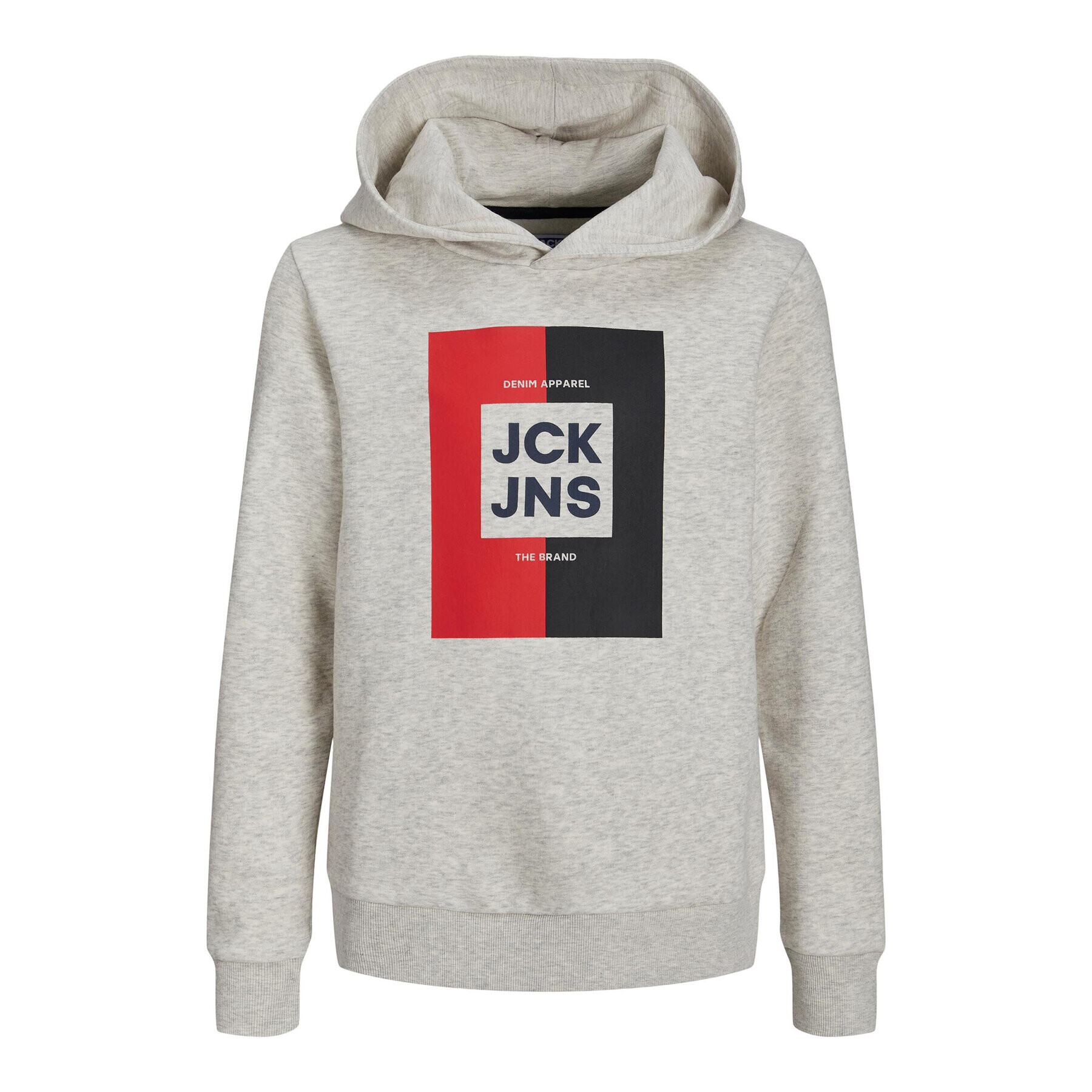 Jack&Jones Junior Суитшърт 12237105 Сив Regular Fit - Pepit.bg