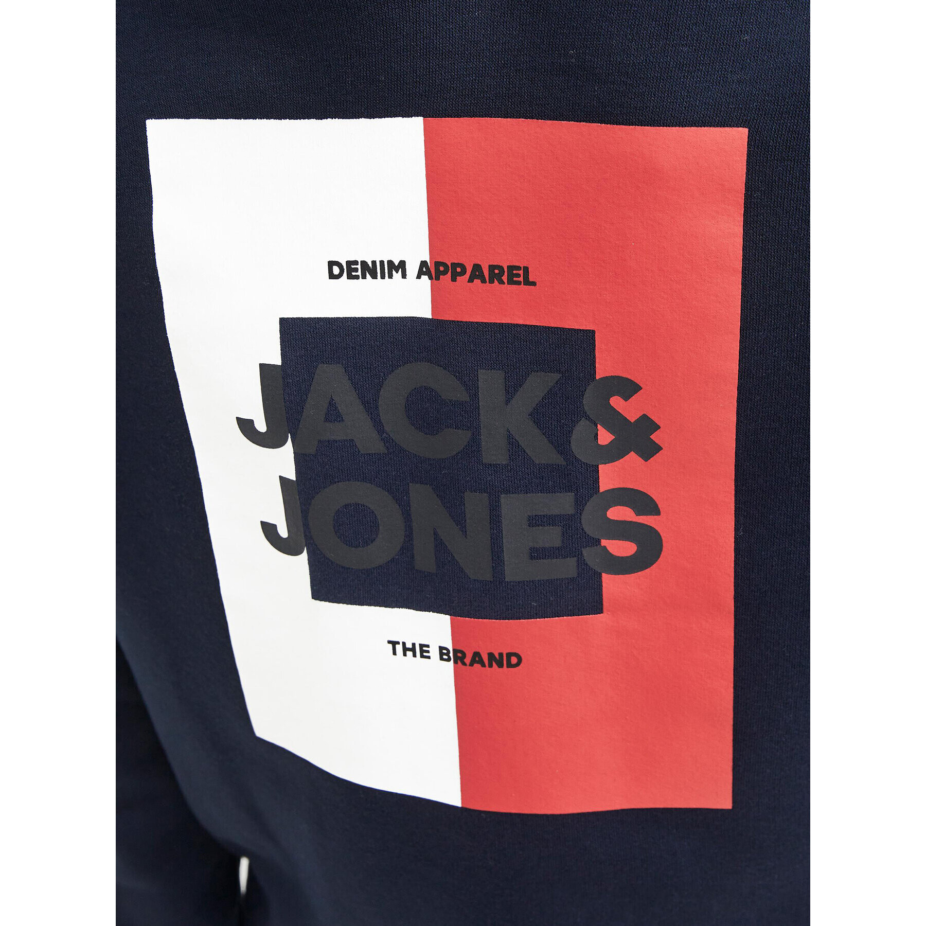 Jack&Jones Junior Суитшърт 12237105 Тъмносин Regular Fit - Pepit.bg