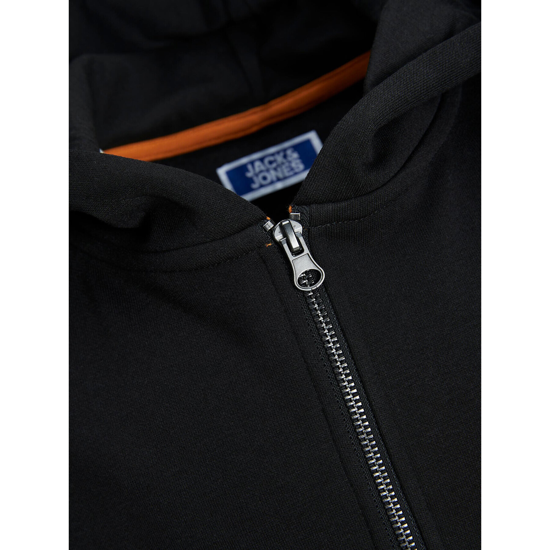 Jack&Jones Junior Суитшърт 12237117 Черен Regular Fit - Pepit.bg