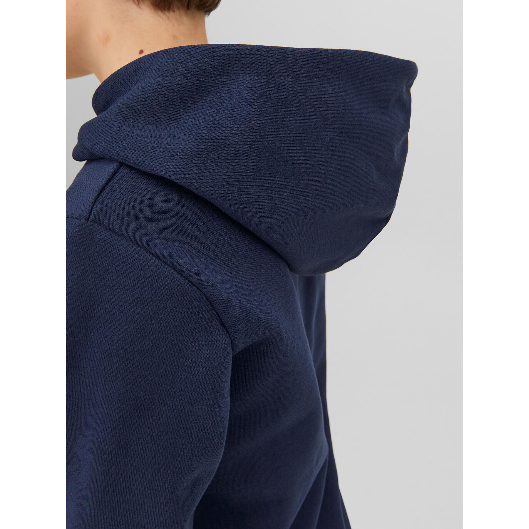 Jack&Jones Junior Суитшърт 12237172 Тъмносин Regular Fit - Pepit.bg