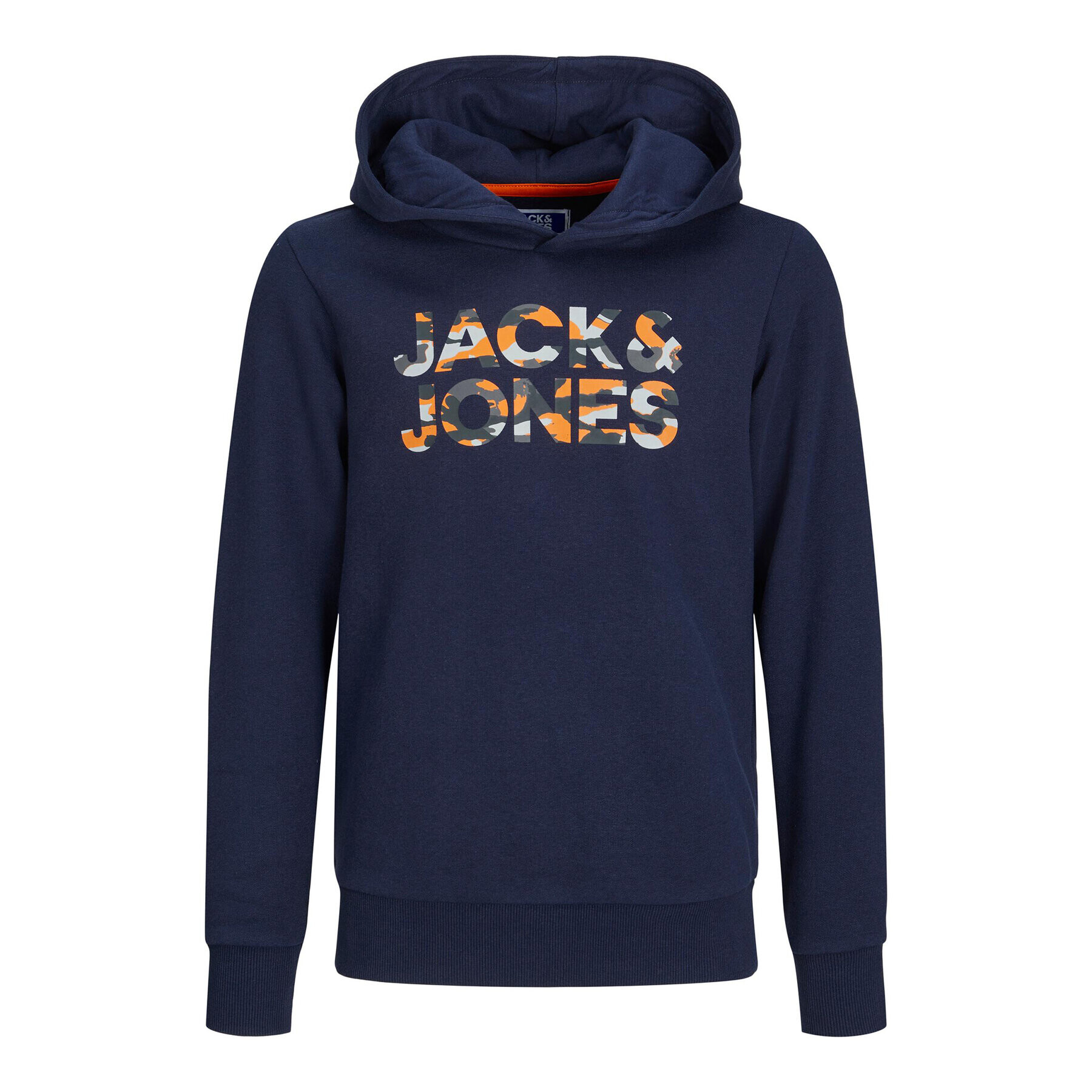Jack&Jones Junior Суитшърт 12237172 Тъмносин Regular Fit - Pepit.bg