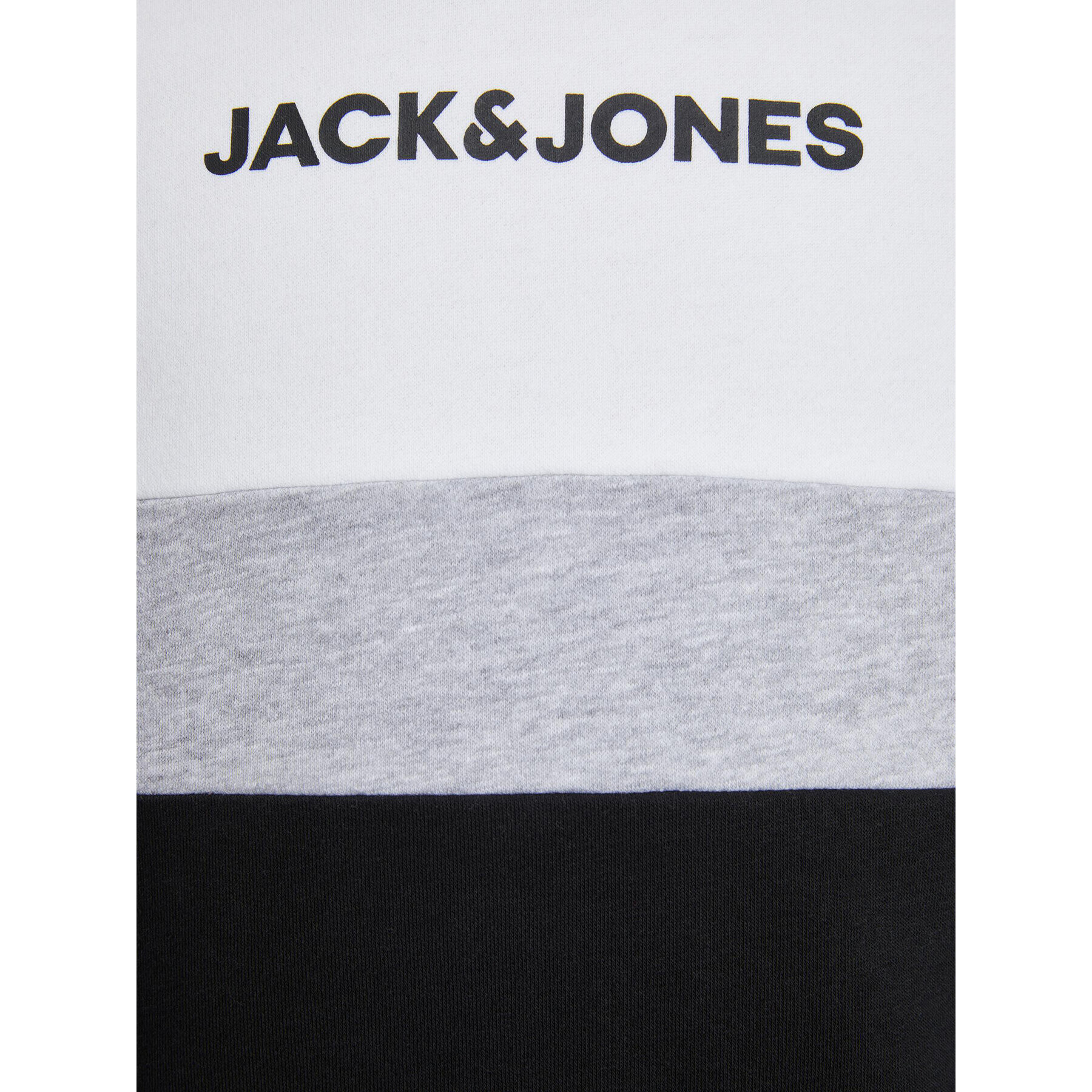 Jack&Jones Junior Суитшърт 12237402 Бял Regular Fit - Pepit.bg