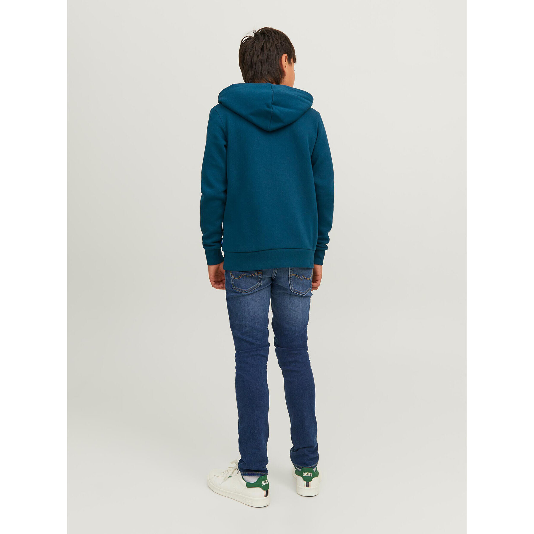 Jack&Jones Junior Суитшърт 12237459 Син Regular Fit - Pepit.bg
