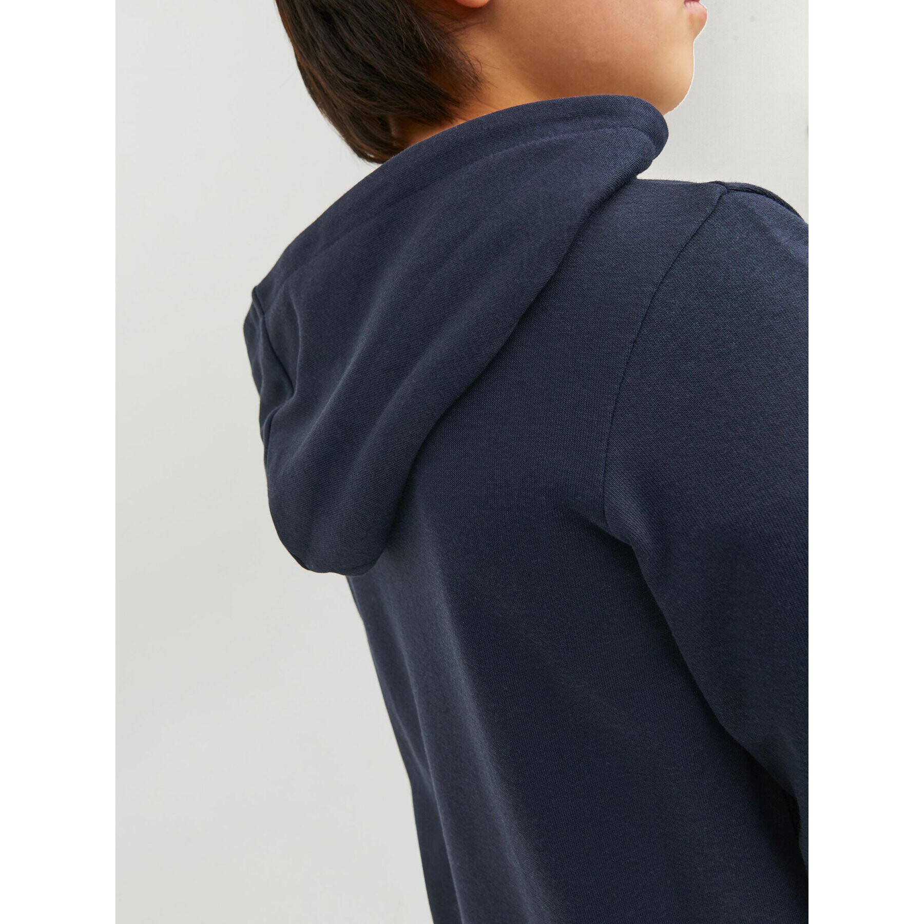 Jack&Jones Junior Суитшърт Andy 12224236 Тъмносин Regular Fit - Pepit.bg