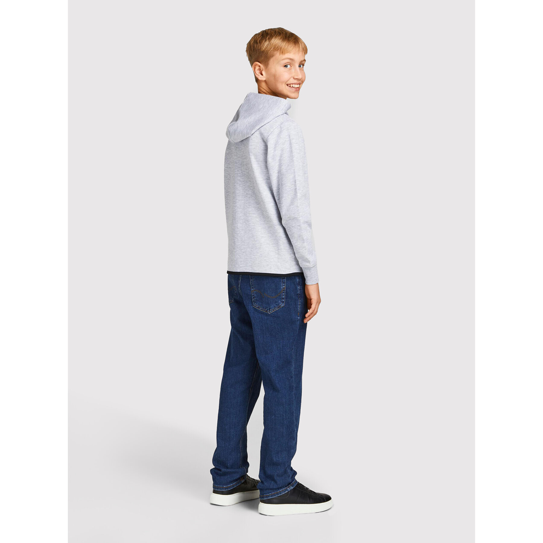 Jack&Jones Junior Суитшърт Coair 12192600 Сив Regular Fit - Pepit.bg