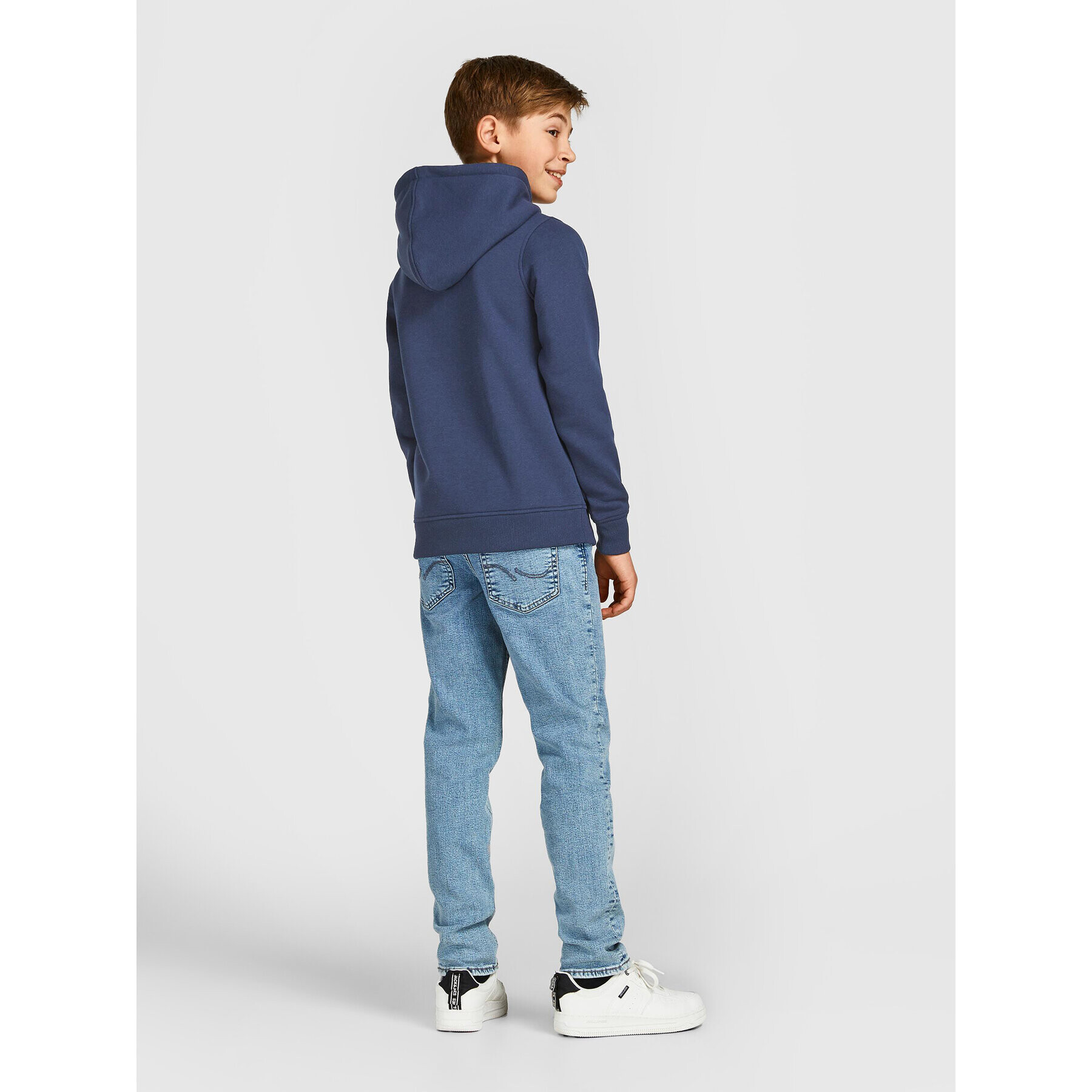 Jack&Jones Junior Суитшърт Copenhagen 2214983 Тъмносин Regular Fit - Pepit.bg