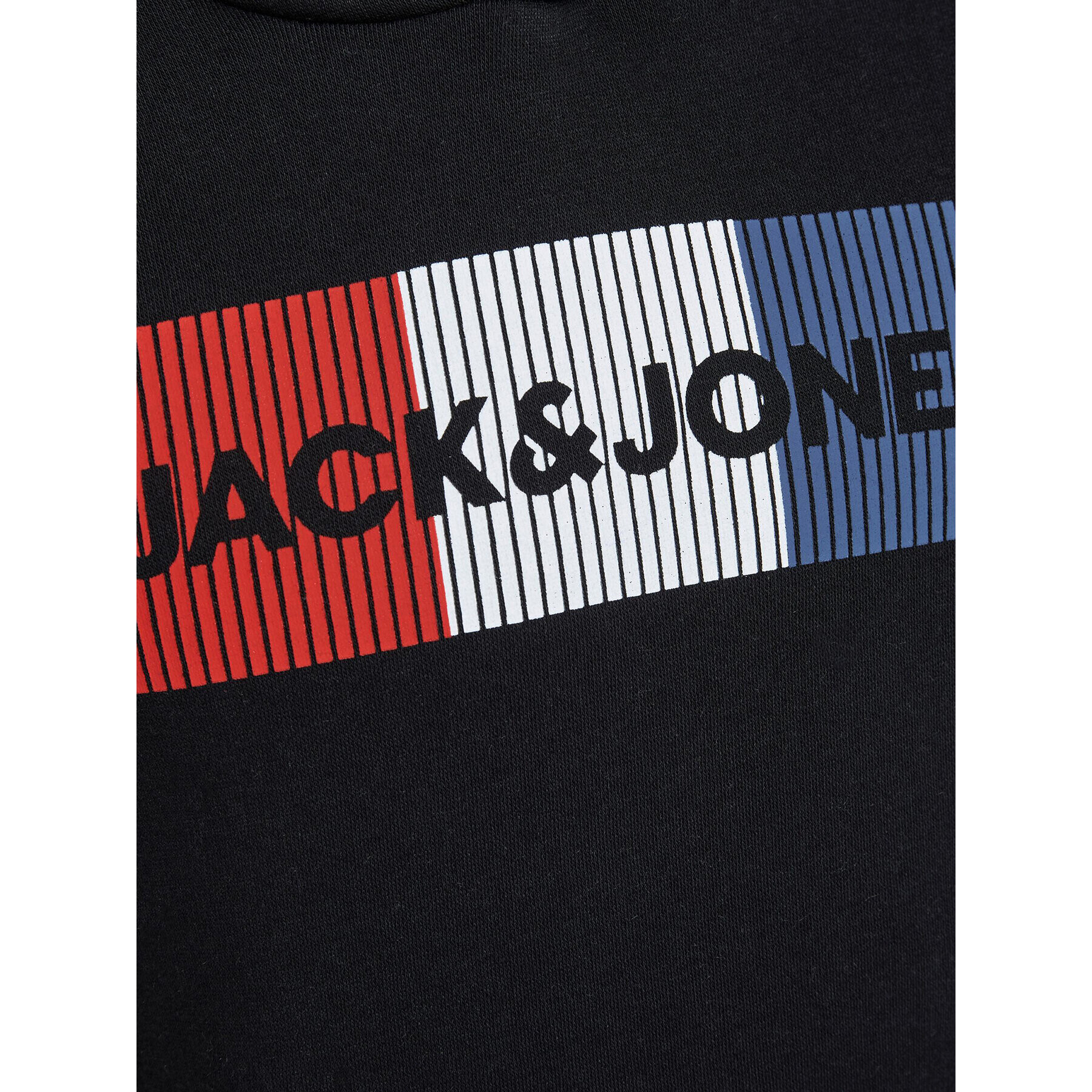 Jack&Jones Junior Суитшърт Corp Logo 12152841 Черен Regular Fit - Pepit.bg