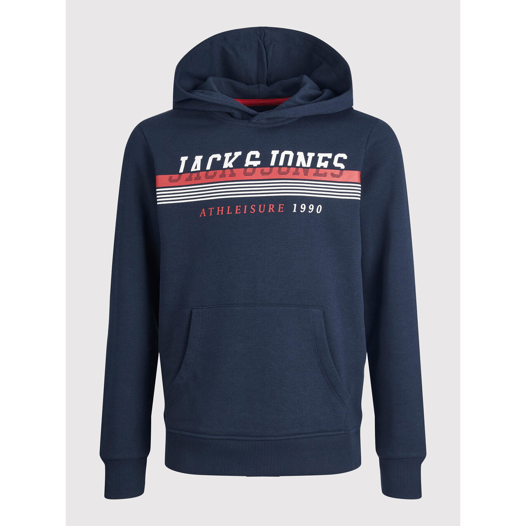 Jack&Jones Junior Суитшърт Jiron 12213277 Тъмносин Regular Fit - Pepit.bg