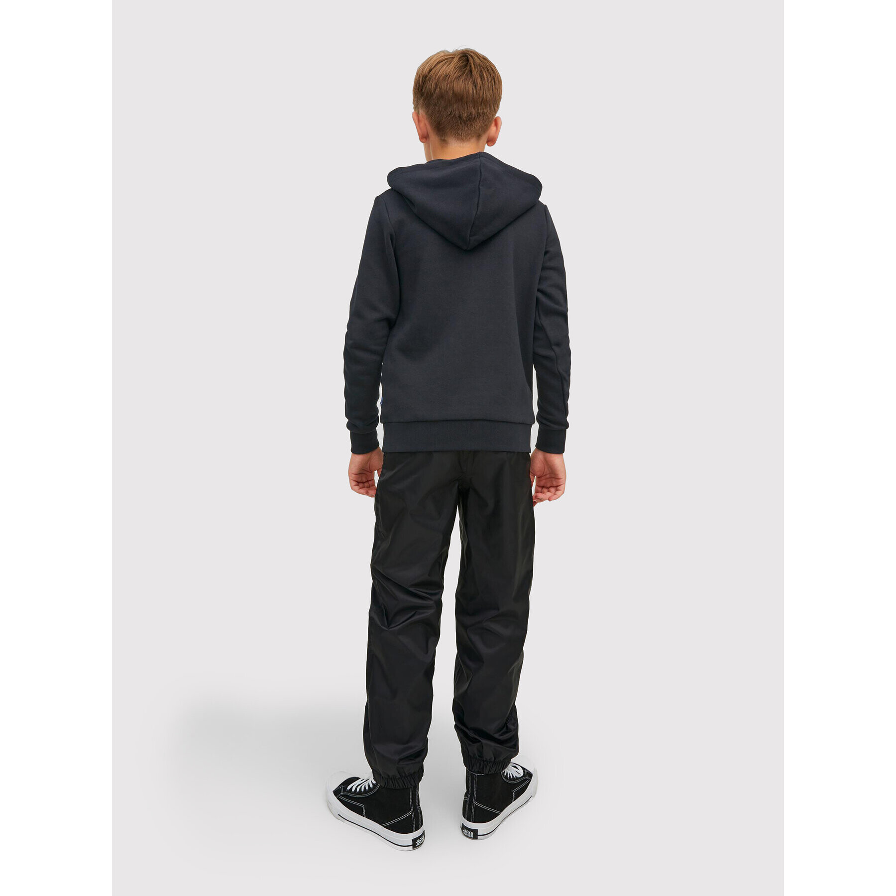 Jack&Jones Junior Суитшърт Logo 12212287 Черен Regular Fit - Pepit.bg