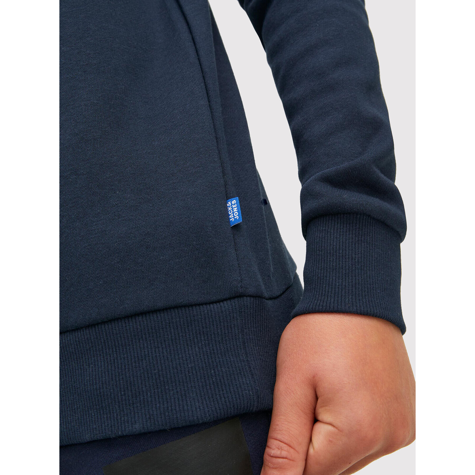Jack&Jones Junior Суитшърт Logo 12212287 Тъмносин Regular Fit - Pepit.bg