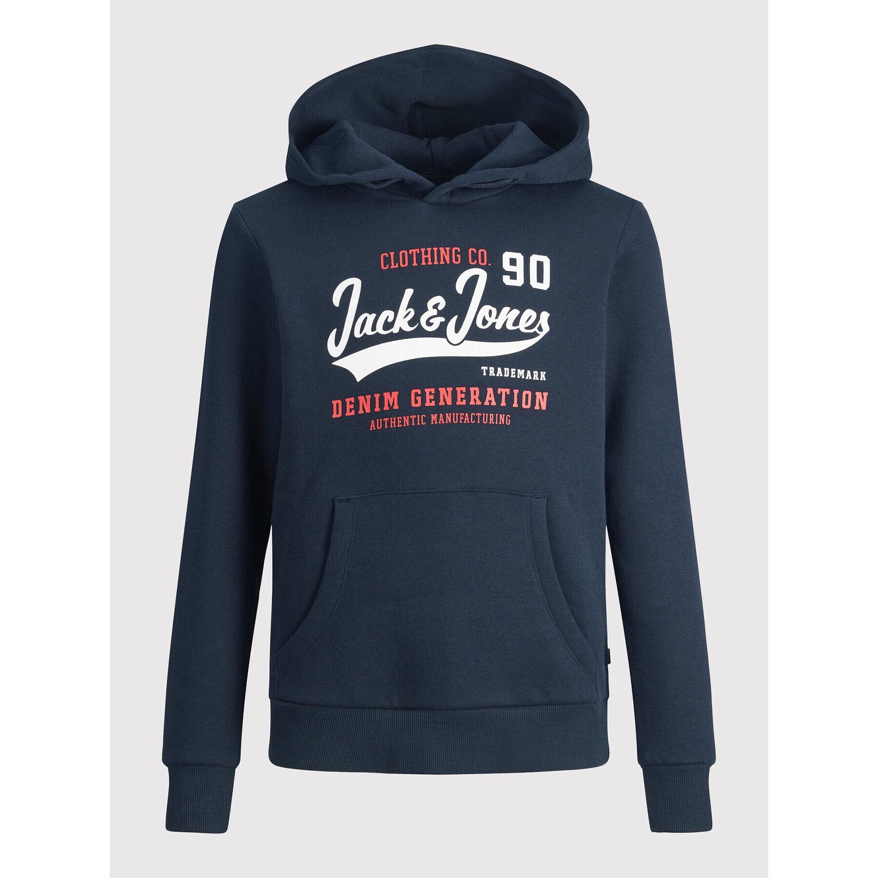 Jack&Jones Junior Суитшърт Logo 12212287 Тъмносин Regular Fit - Pepit.bg