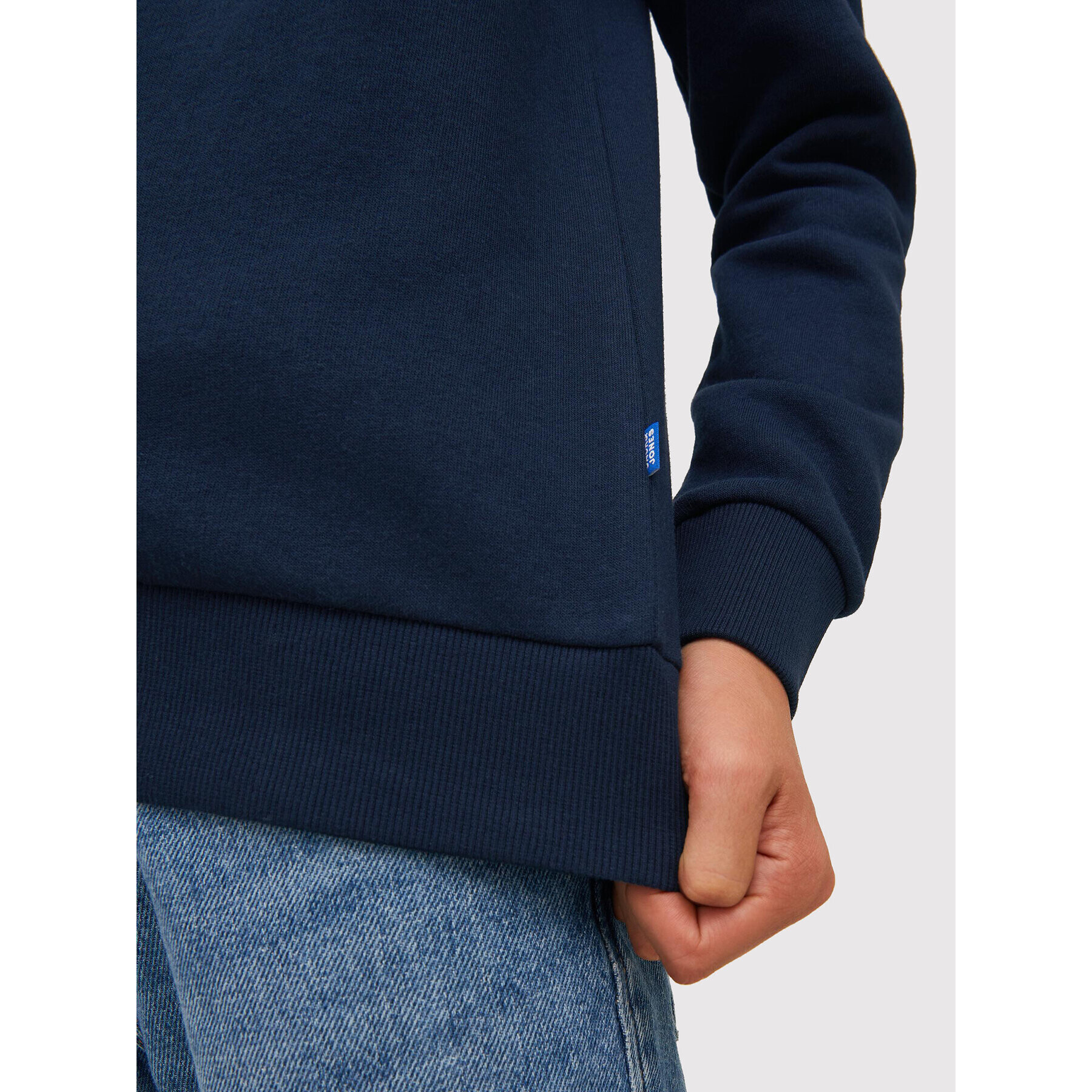 Jack&Jones Junior Суитшърт Logo 12218049 Тъмносин Regular Fit - Pepit.bg