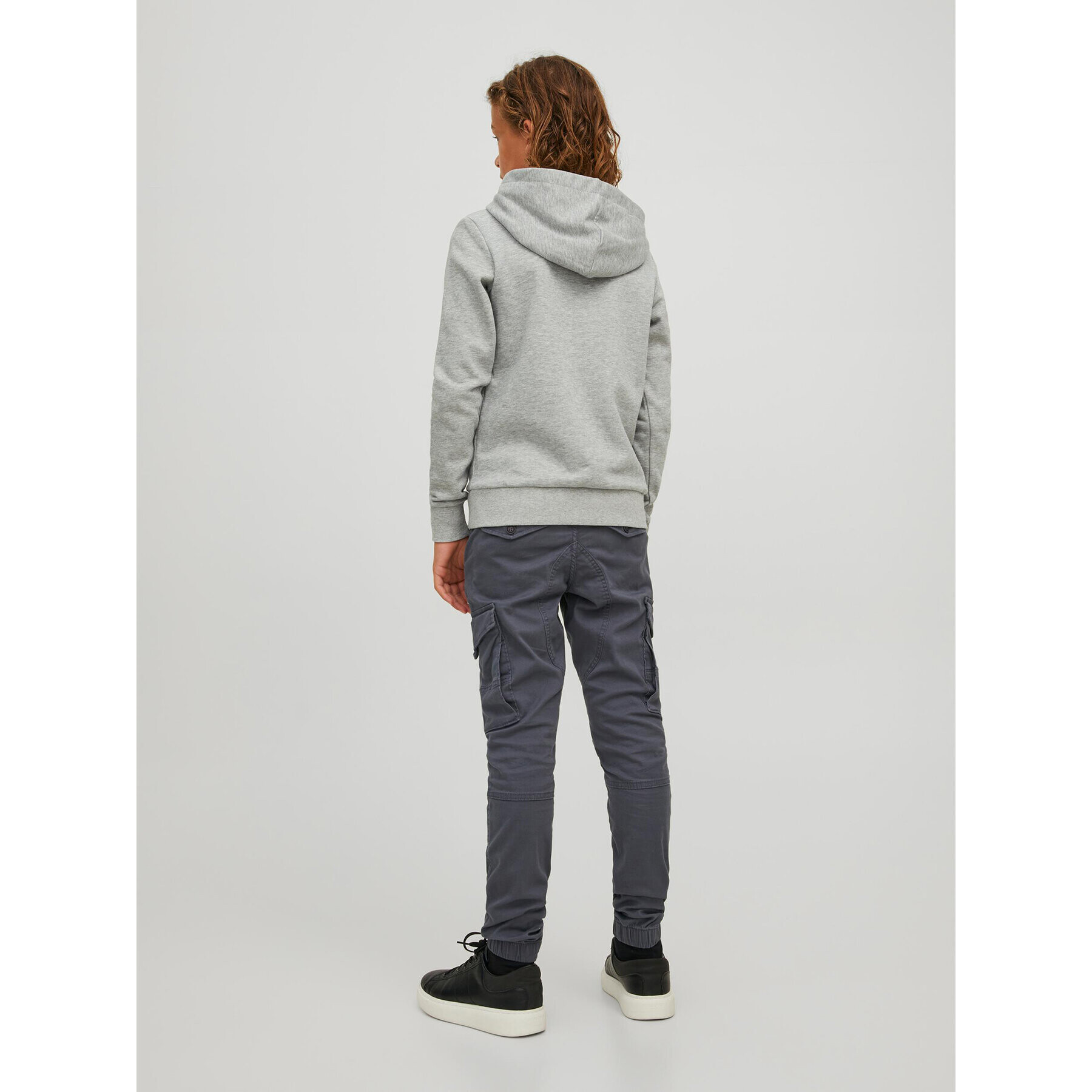 Jack&Jones Junior Суитшърт Nate 12216911 Сив Regular Fit - Pepit.bg