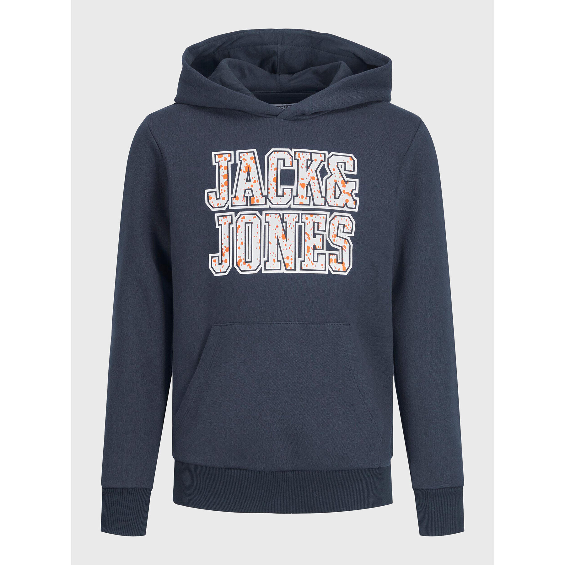 Jack&Jones Junior Суитшърт Neon 12213374 Тъмносин Regular Fit - Pepit.bg